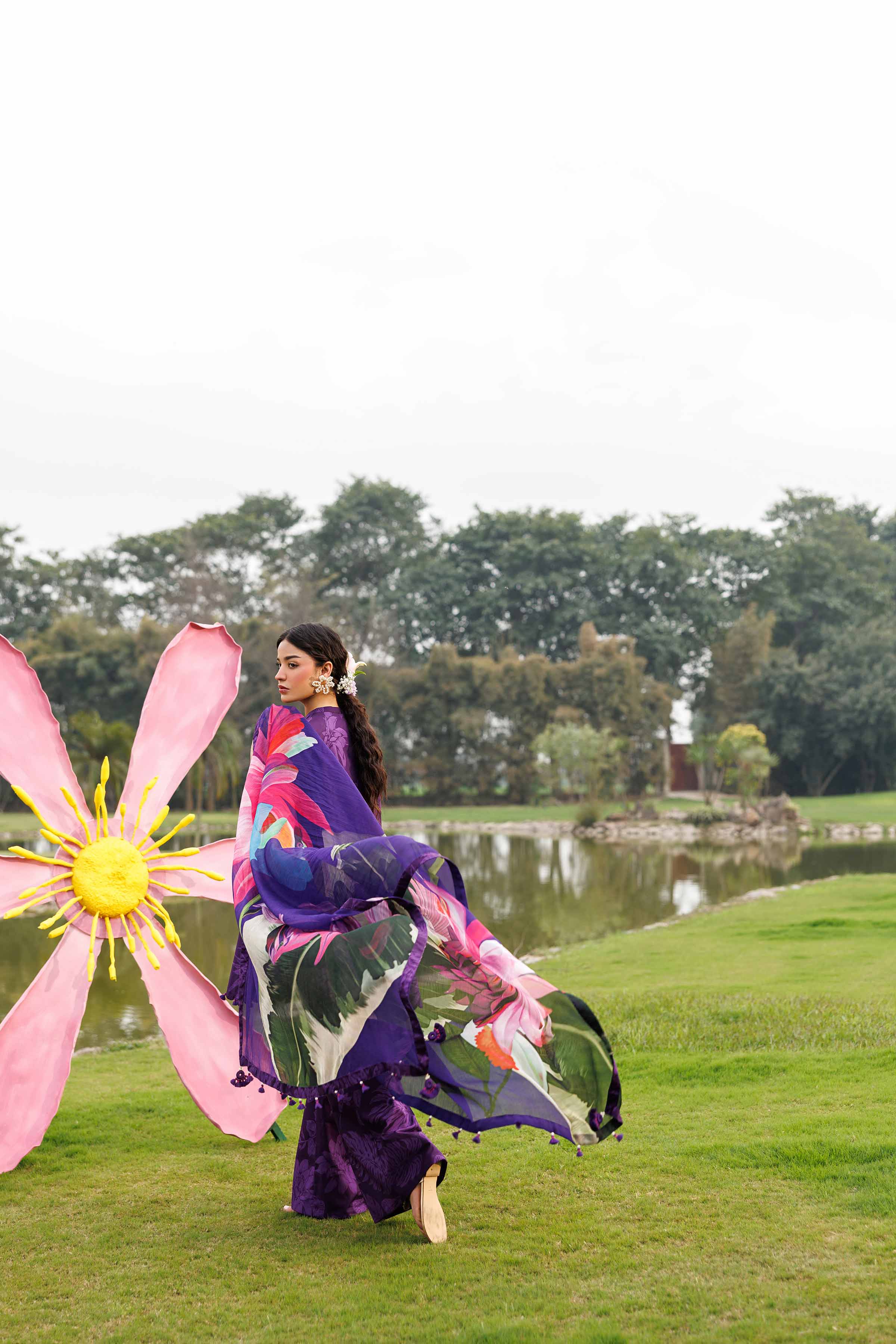 3 Piece - Digital Printed Suit - 42601580