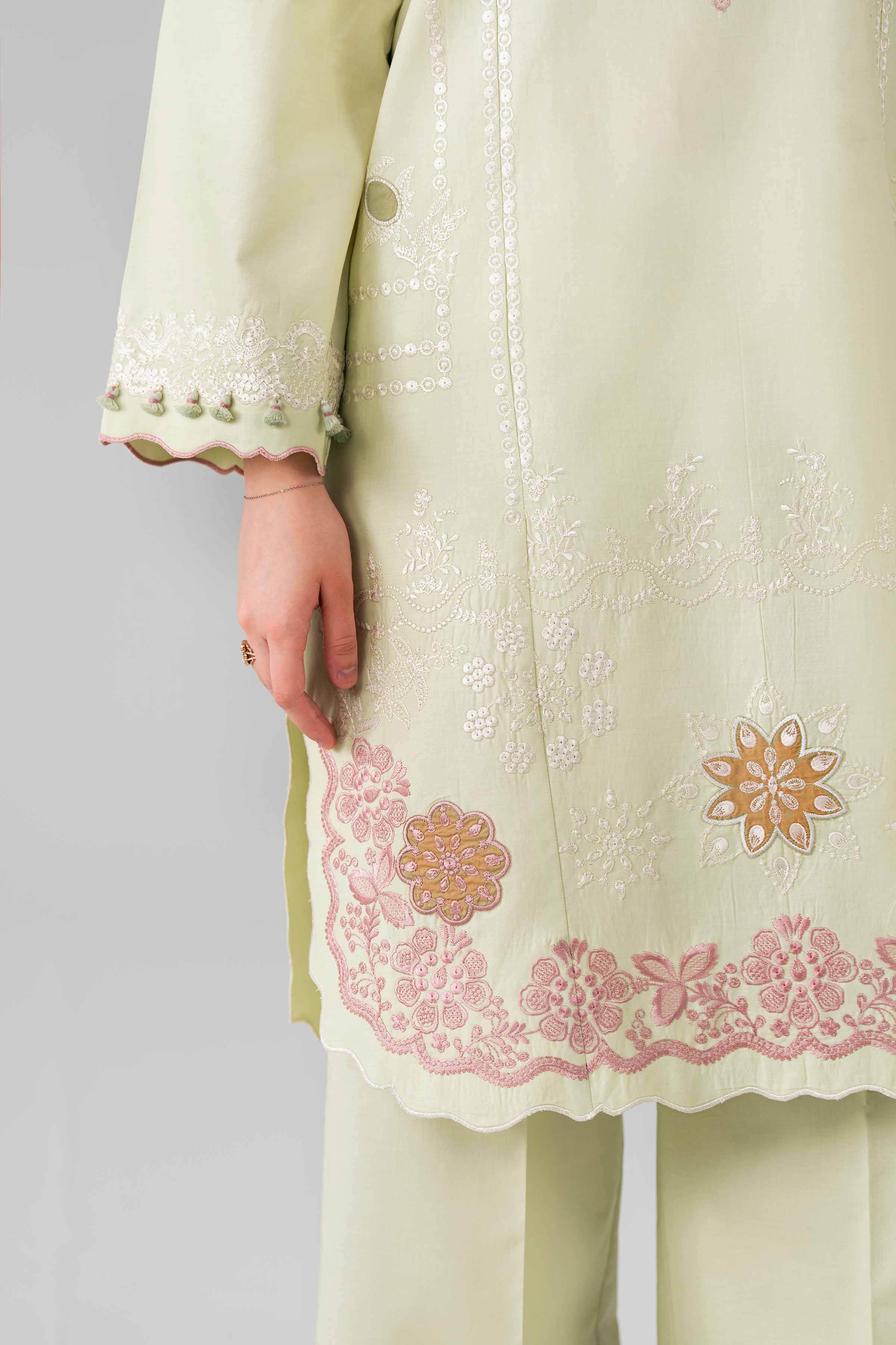 2 Piece - Embroidered Suit - 42601642 Nishat UAE  Lawn 2PC Embroidered