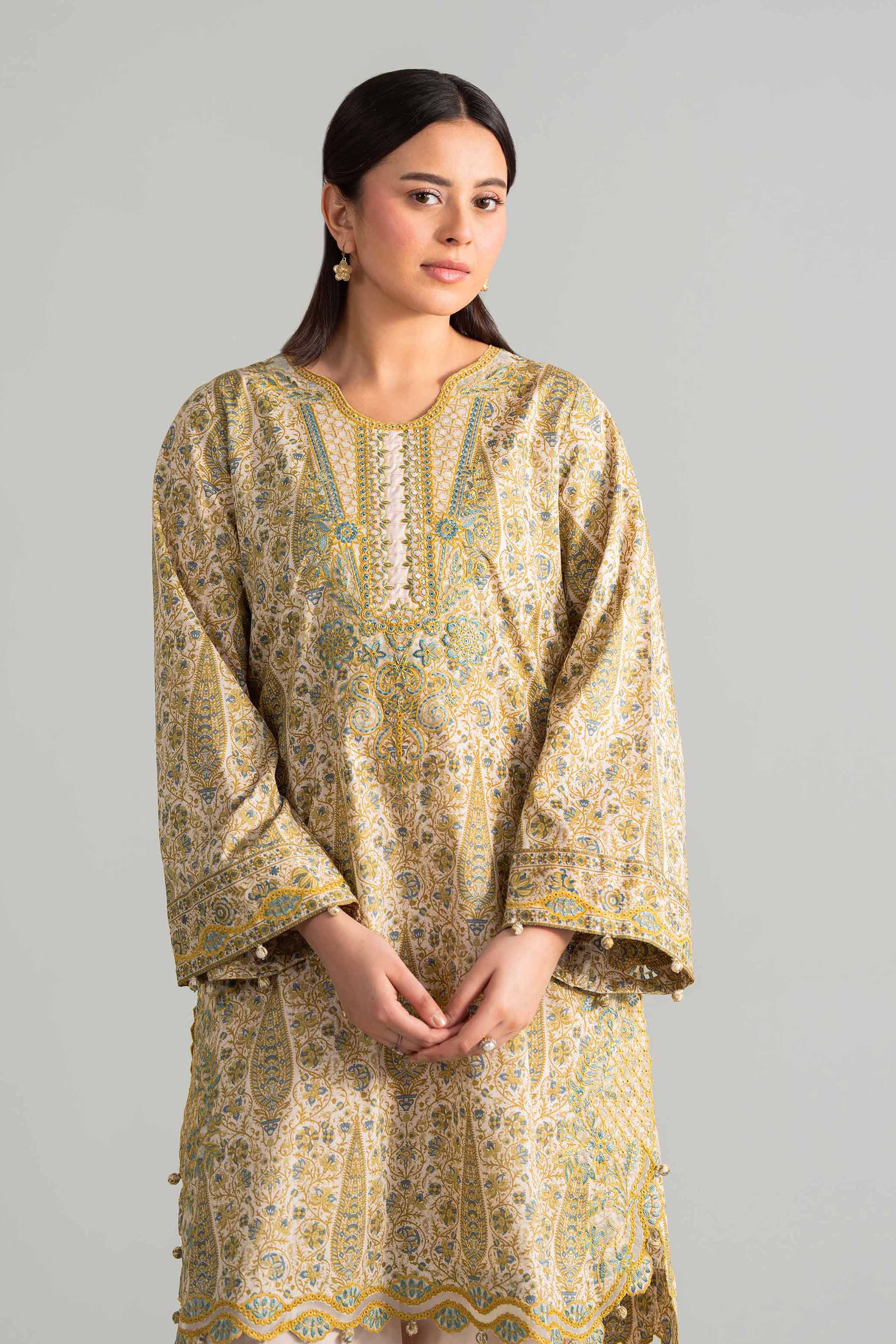 2 Piece - Printed Embroidered Suit - 42601658  Lawn 2PC Embroidered