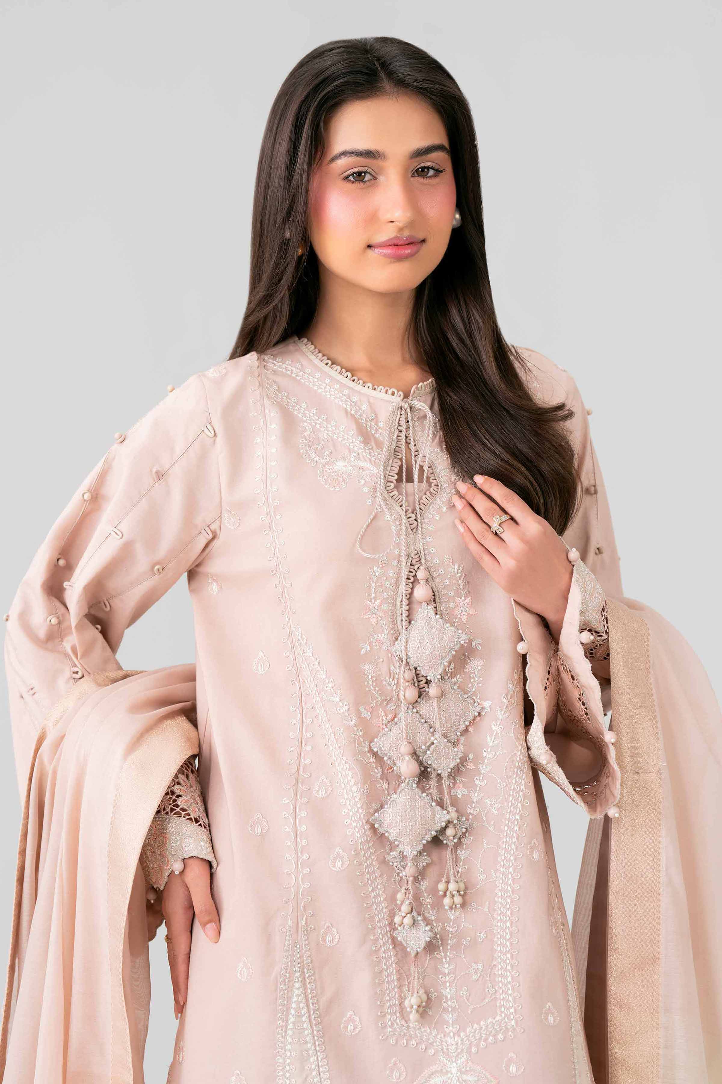 3 Piece - Embroidered Suit - 42601688 Nishat UAE  Lawn 3PC Embroidered