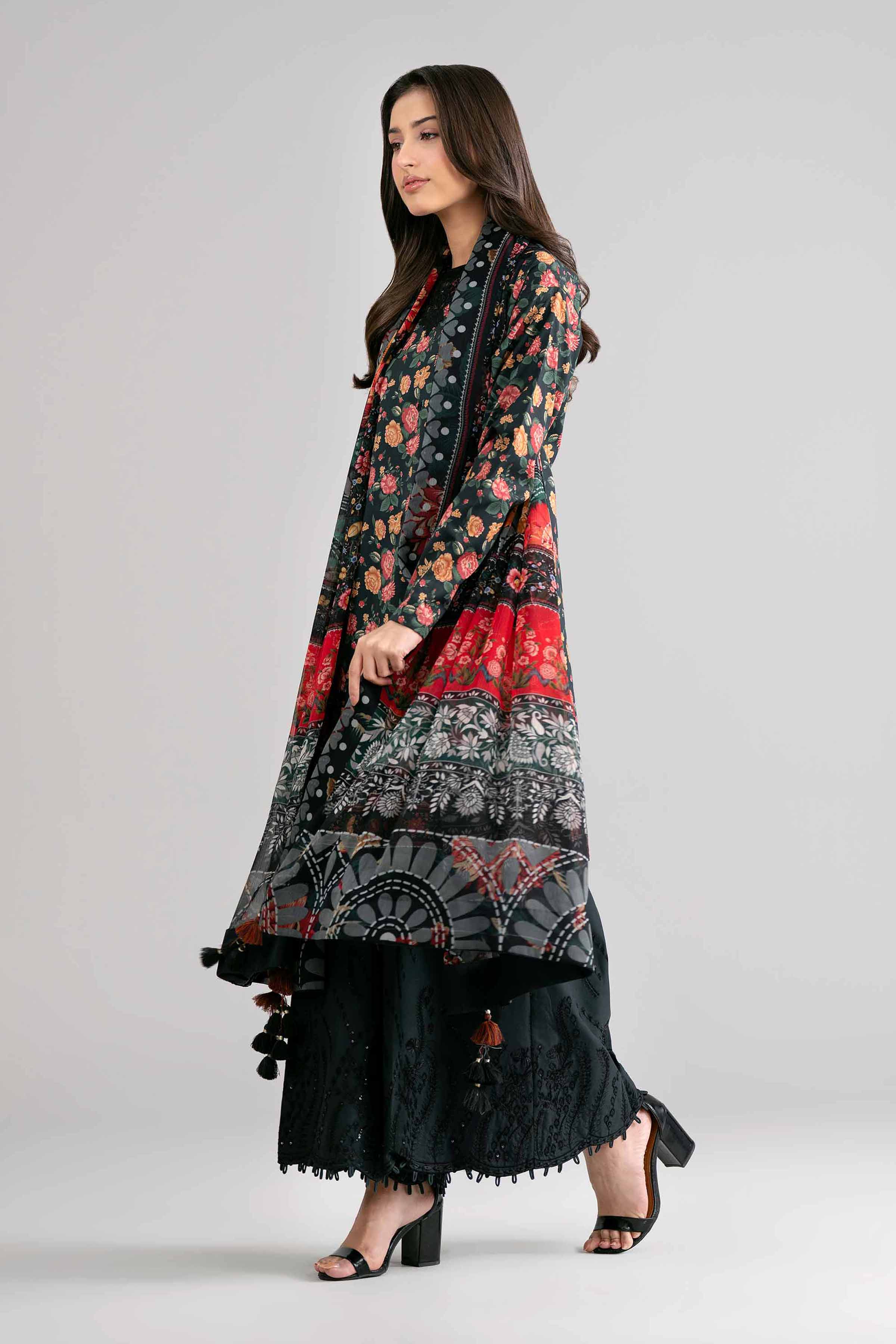 3 Piece - Digital Printed Embroidered Suit - 42601746 Nishat UAE  Lawn 3PC Embroidered