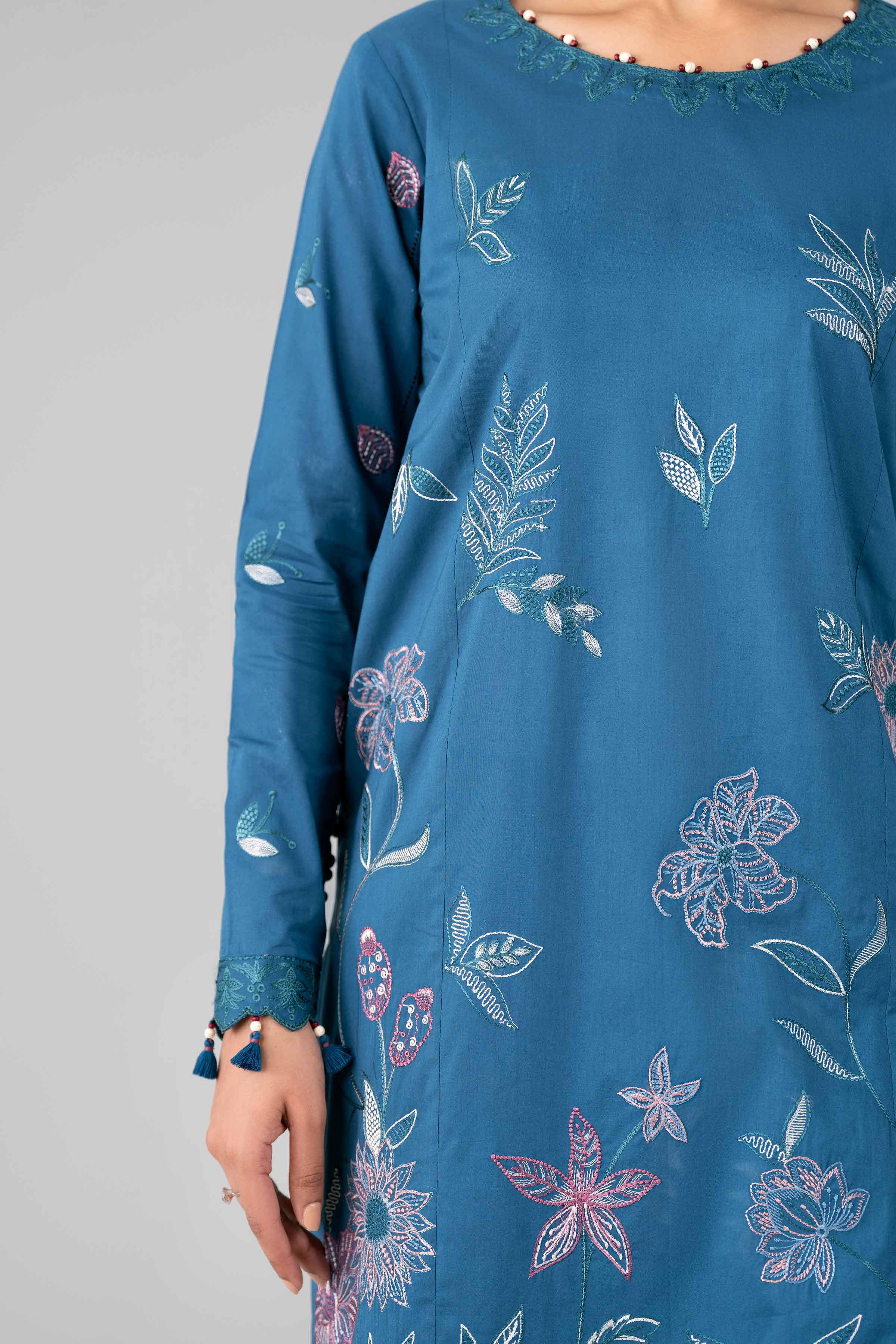 3 Piece - Digital Printed Embroidered Suit - 42601777 Nishat UAE  Lawn 3PC Embroidered