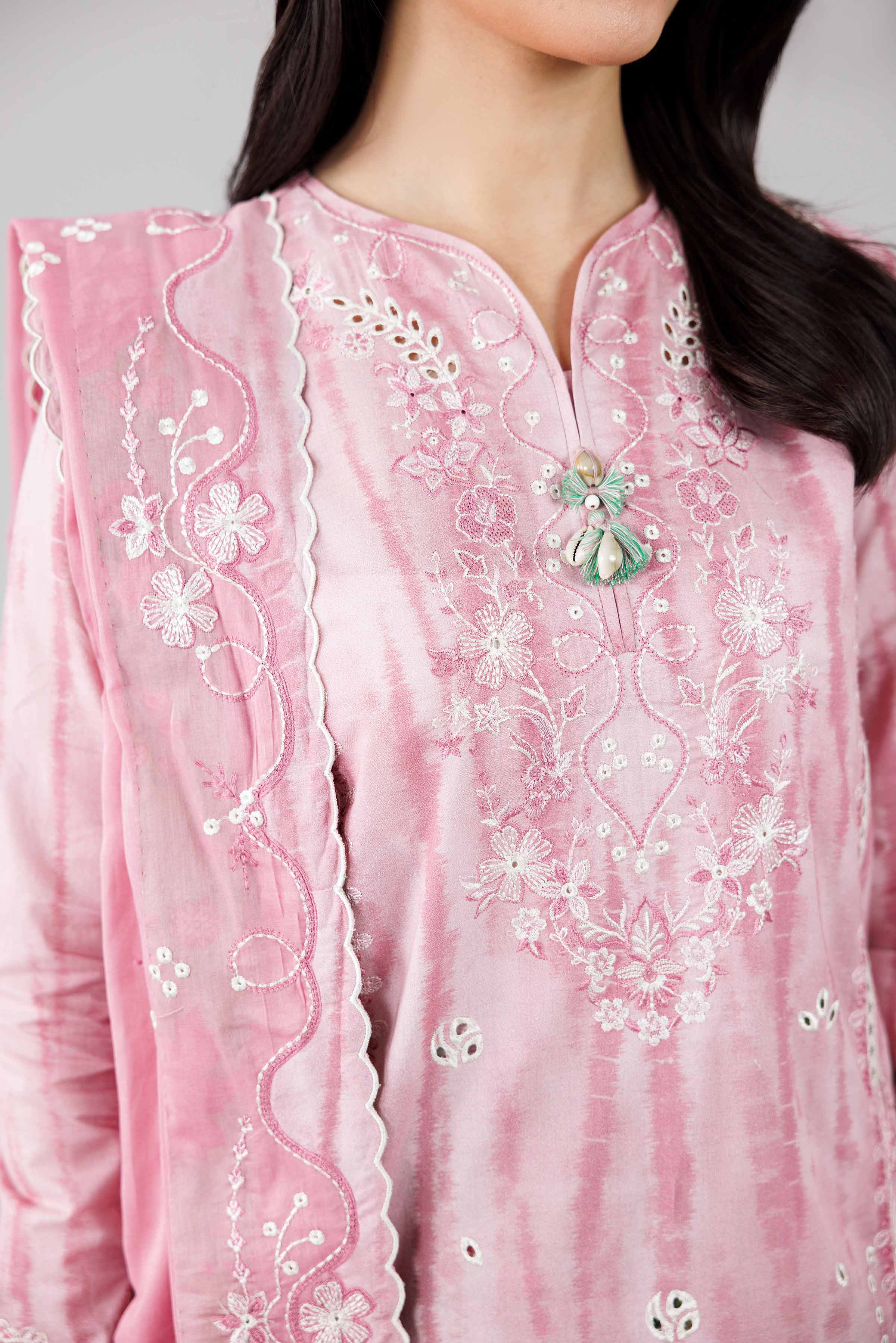 3 Piece - Printed Embroidered Suit - 42601810  Lawn 3PC Embroidered