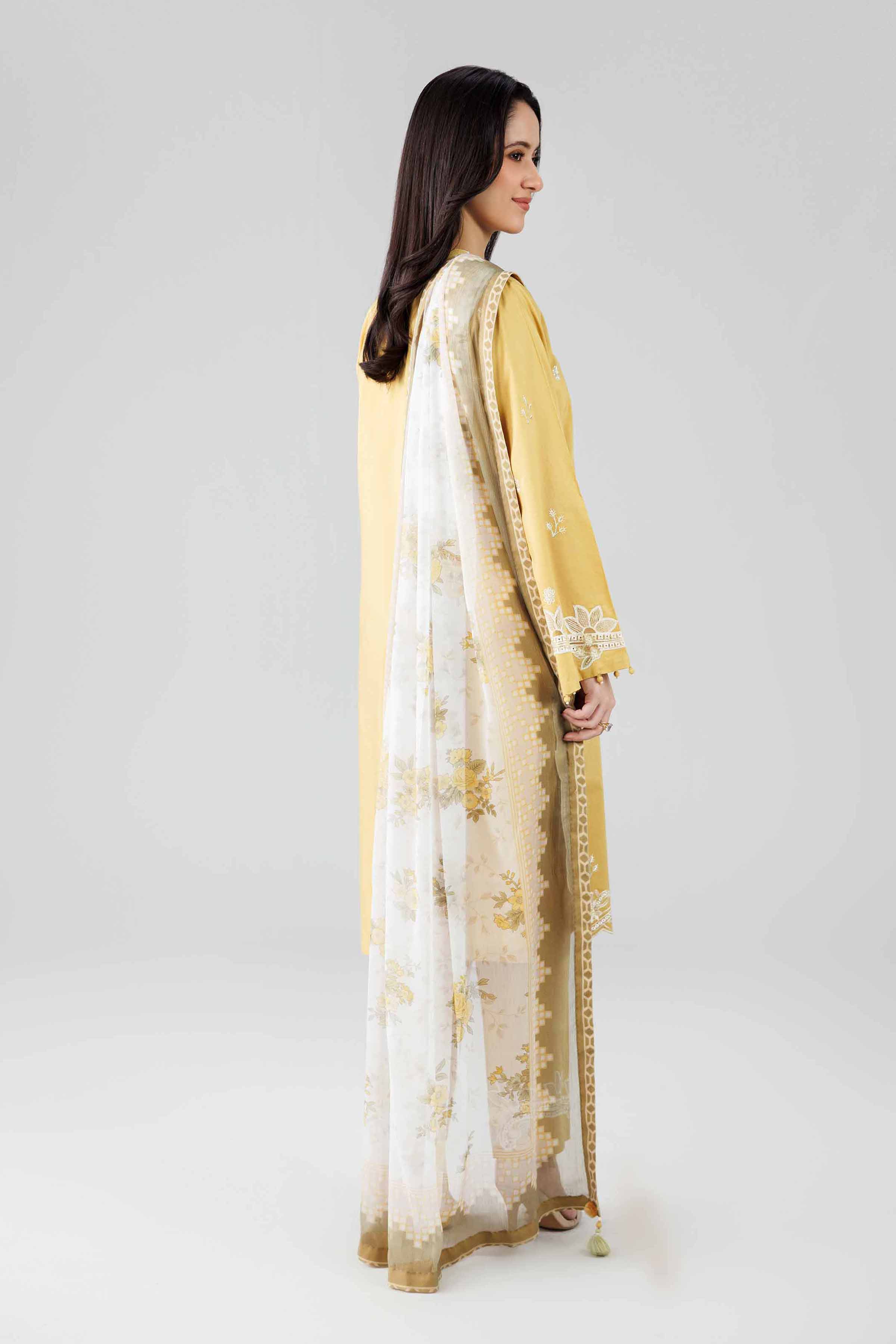 3 Piece - Digital Printed Embroidered Suit - 42601827 Nishat UAE  Lawn 3PC Embroidered