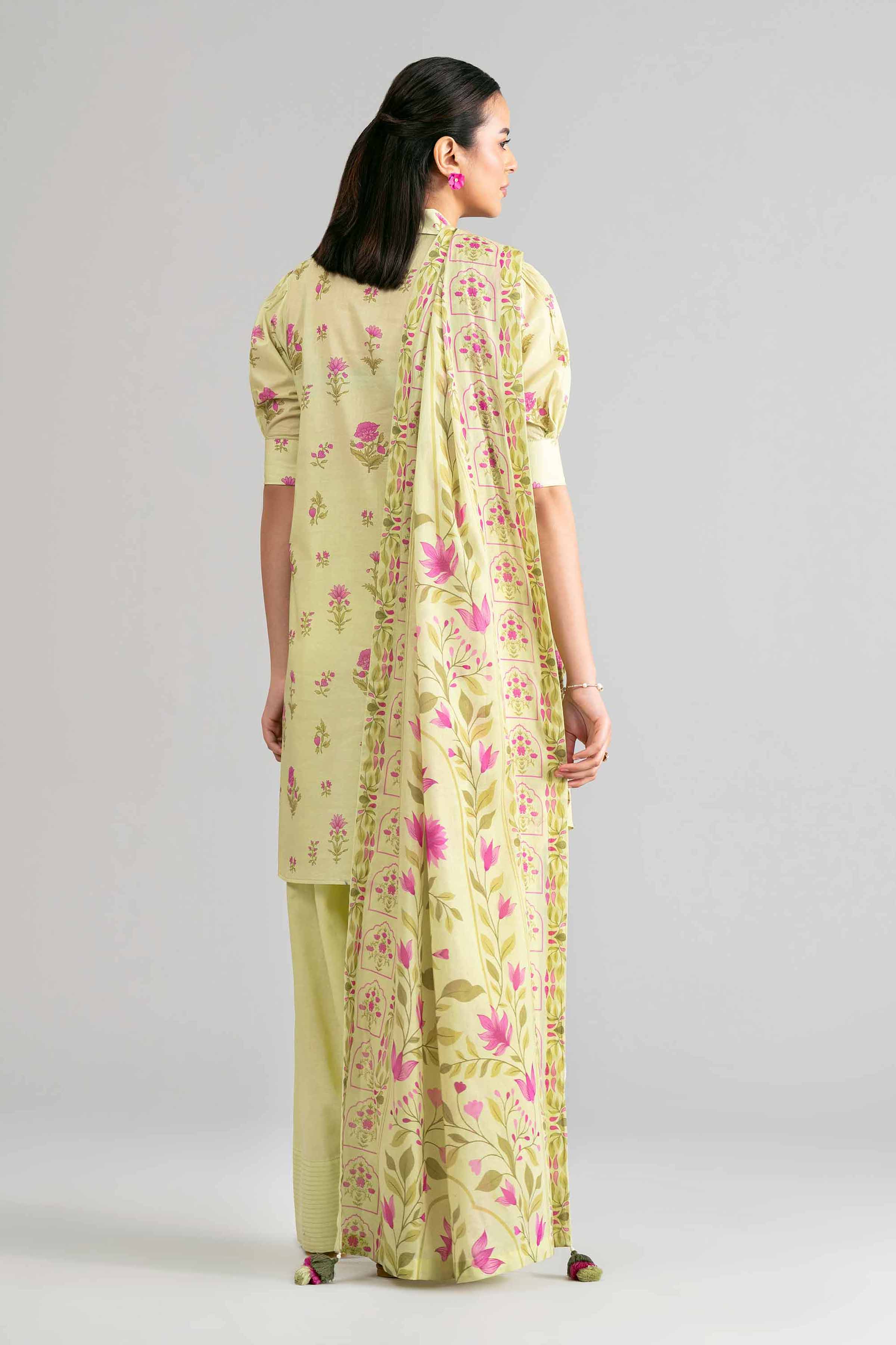 3 Piece - Printed Suit - 42601883 Green Lawn 3PC Printed