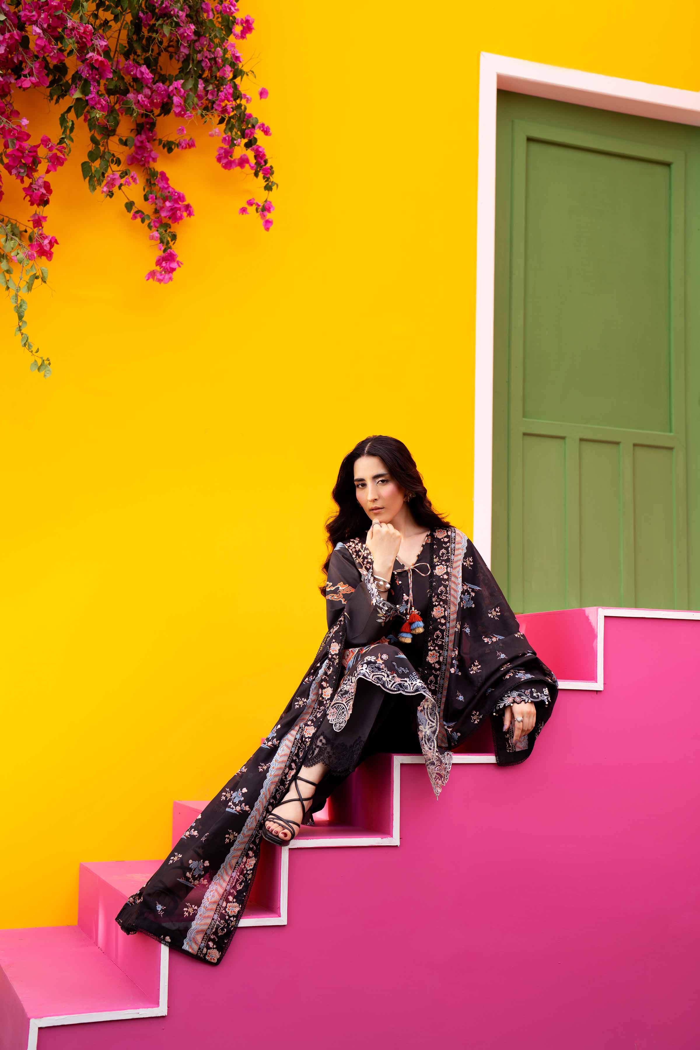 3 Piece - Printed Embroidered Suit - 42602020 for Women - Unstitched Collection | Shop Online