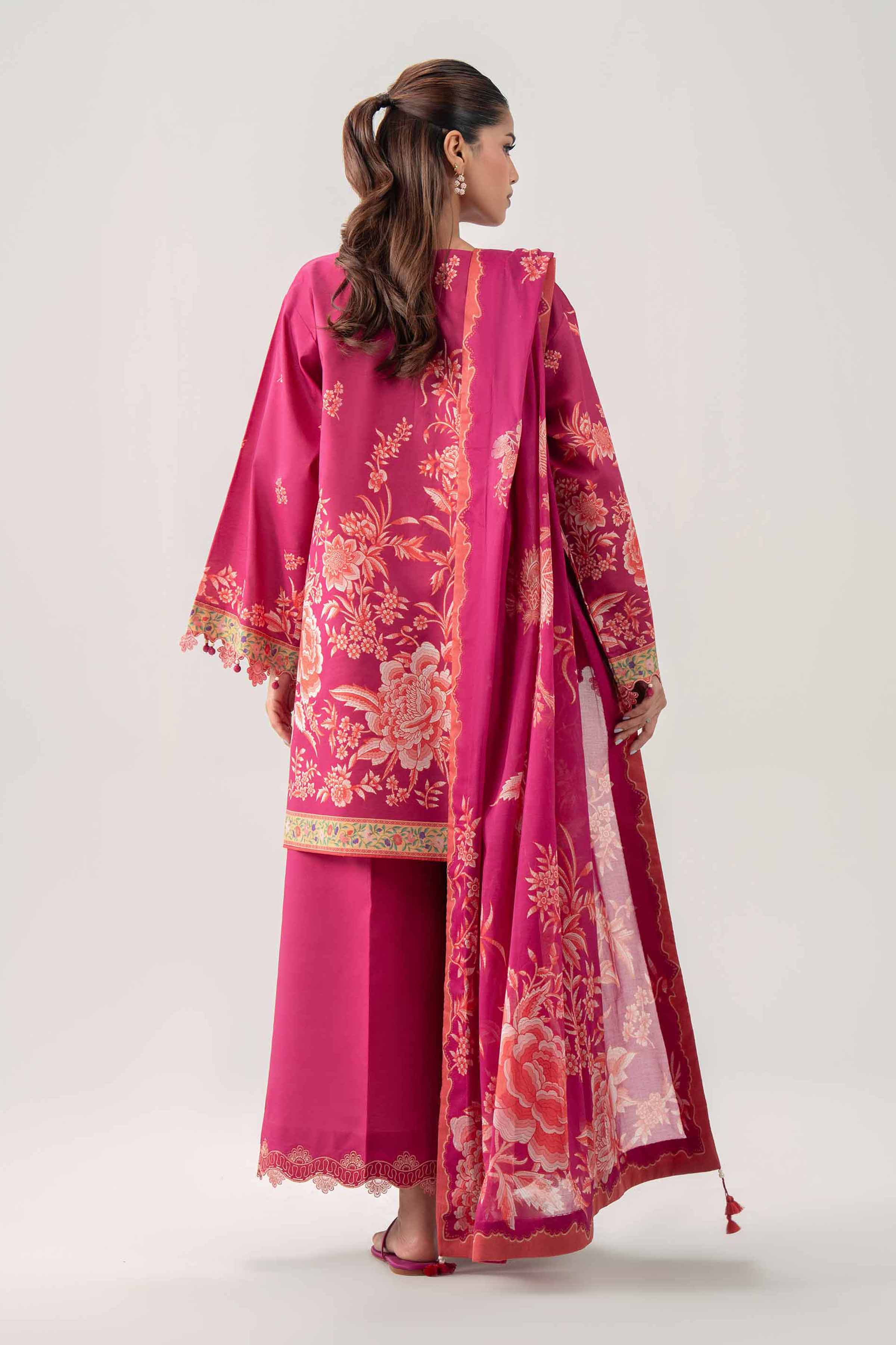 3 Piece - Digital Printed Embroidered Suit - 42602099 for Women - Unstitched Collection | Shop Online