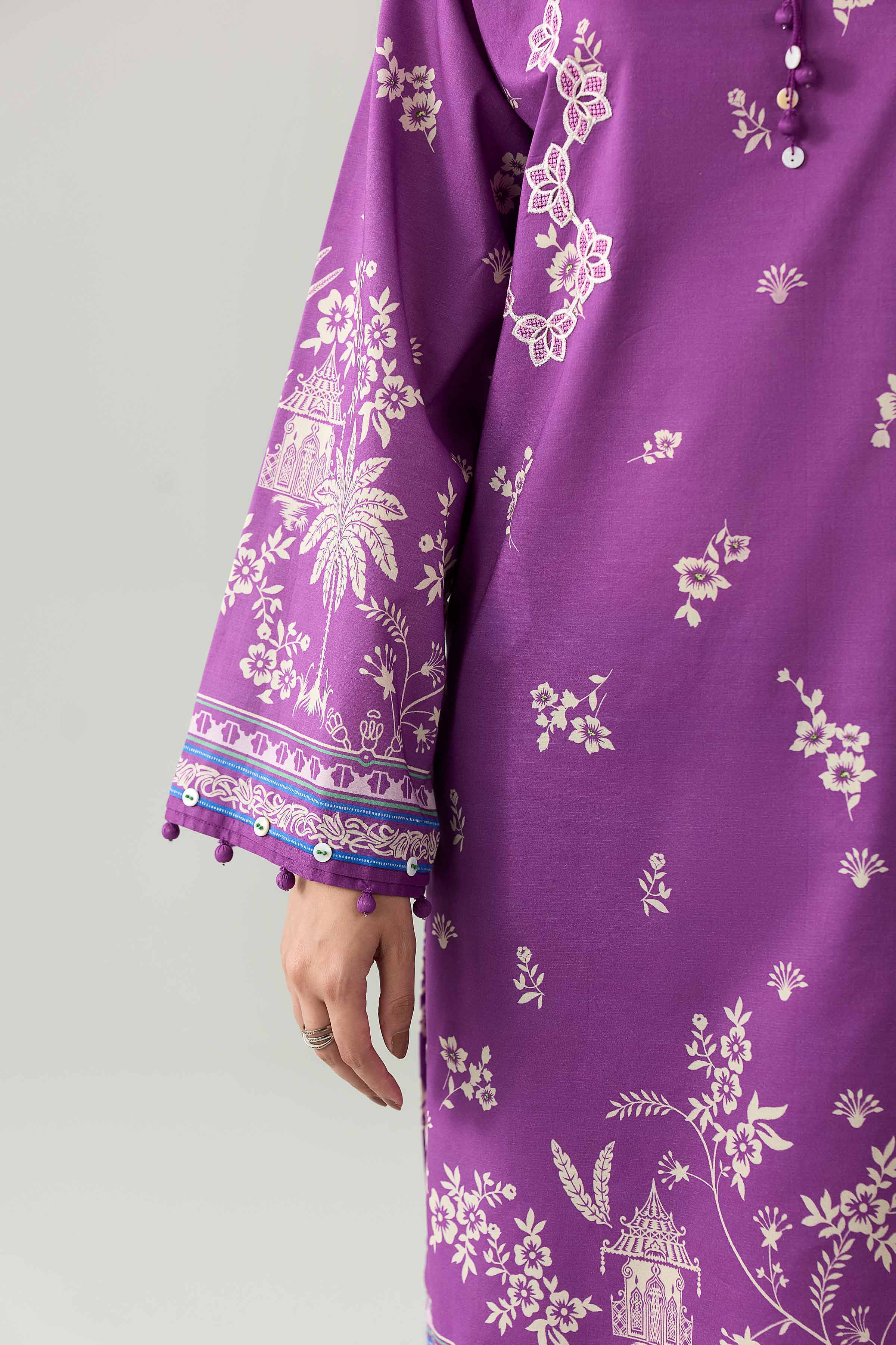 3 Piece - Digital Printed Embroidered Suit - 42602101 for Women - Unstitched Collection | Shop Online