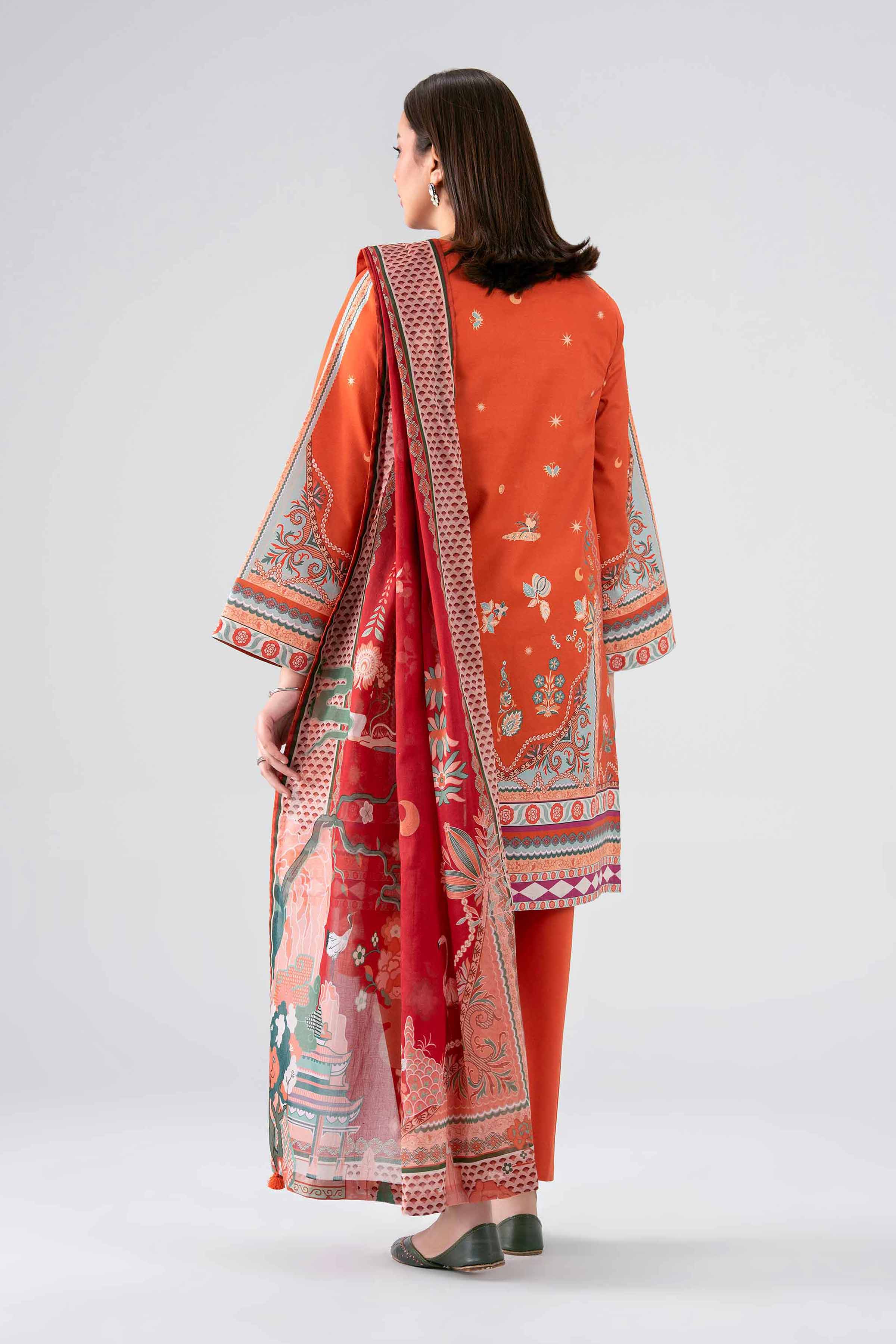 3 Piece - Digital Printed Suit - 42602105 for Women - Unstitched Collection | Shop Online