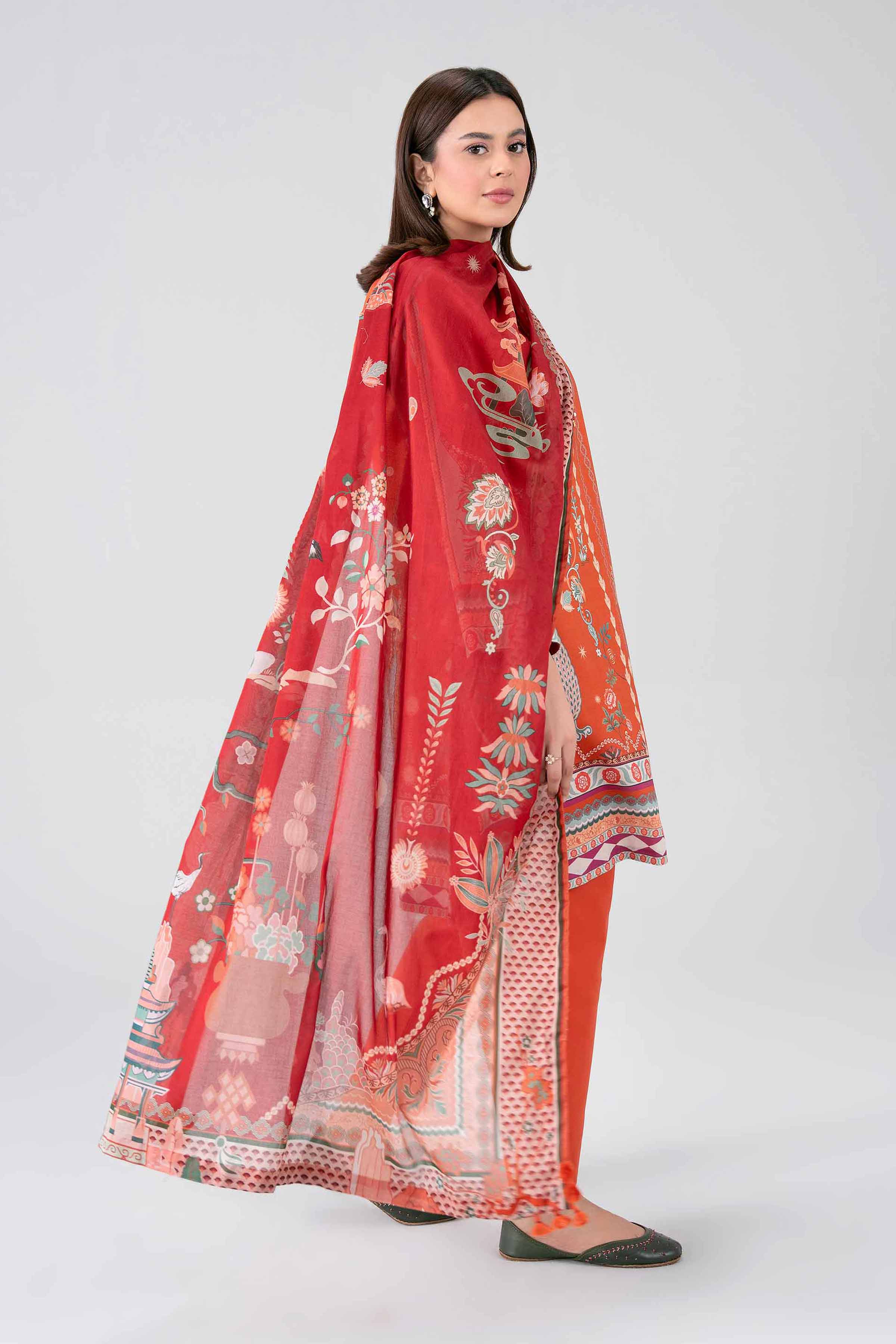 3 Piece - Digital Printed Suit - 42602105 for Women - Unstitched Collection | Shop Online