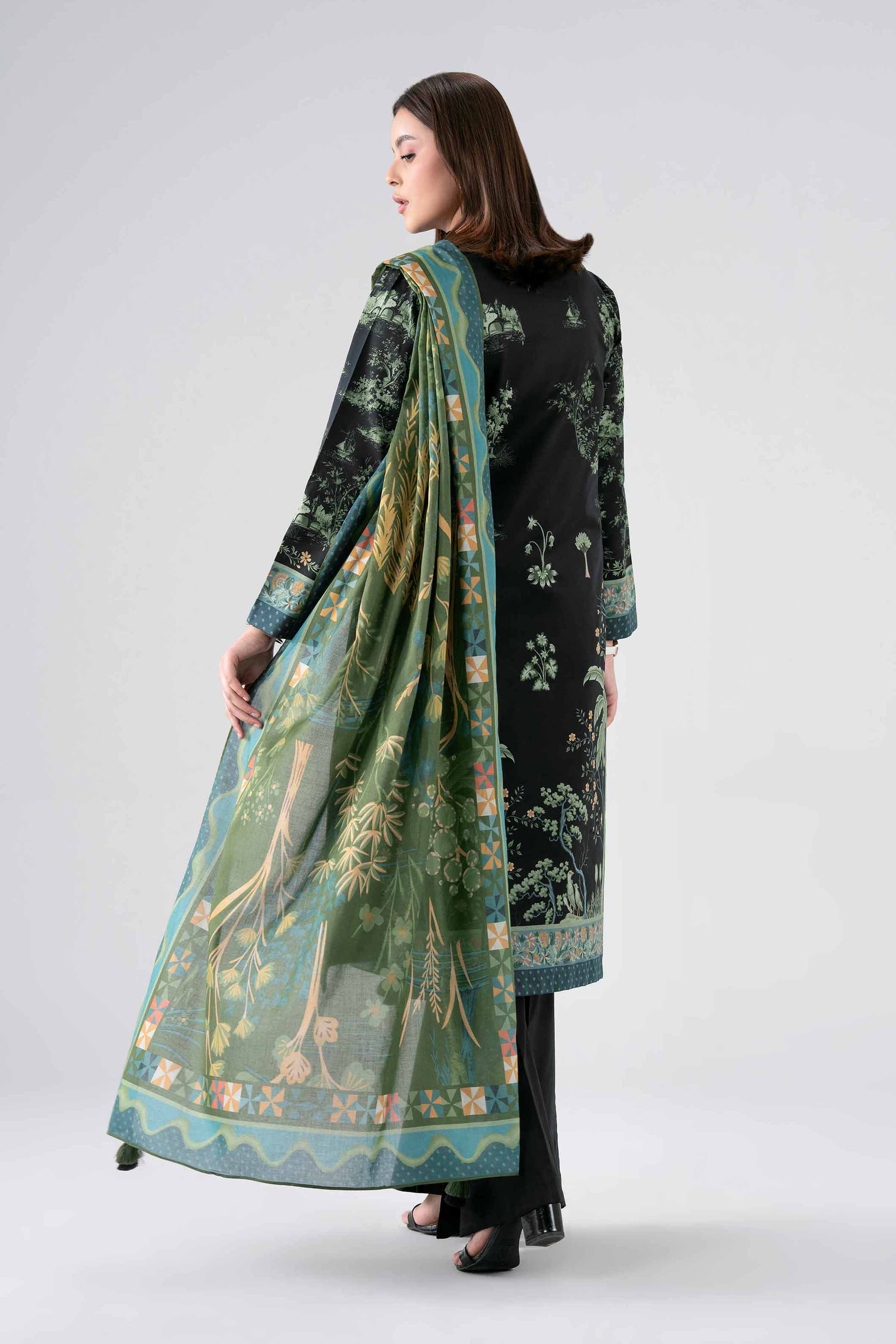 3 Piece - Digital Printed Suit - 42602106 for Women - Unstitched Collection | Shop Online