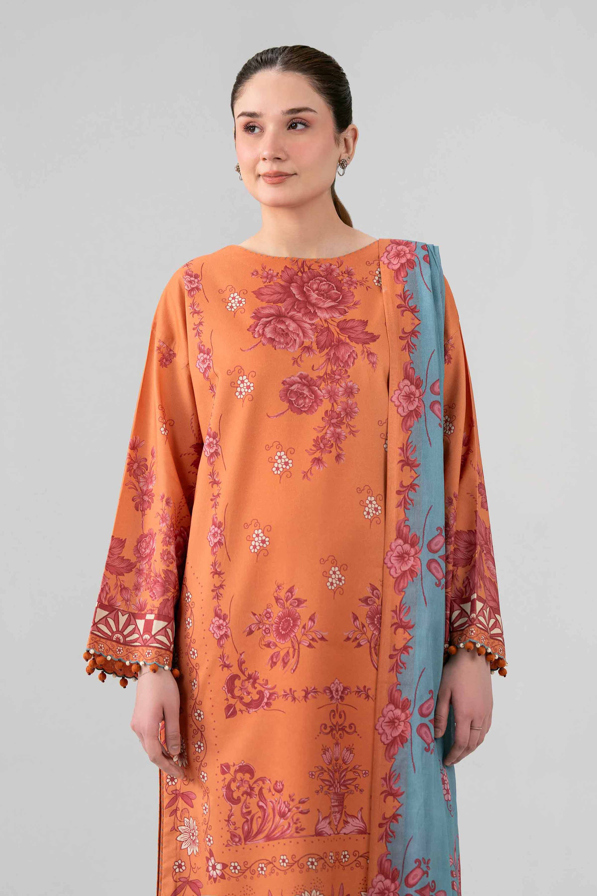 3 Piece - Digital Printed Suit - 42602109 for Women - Unstitched Collection | Shop Online
