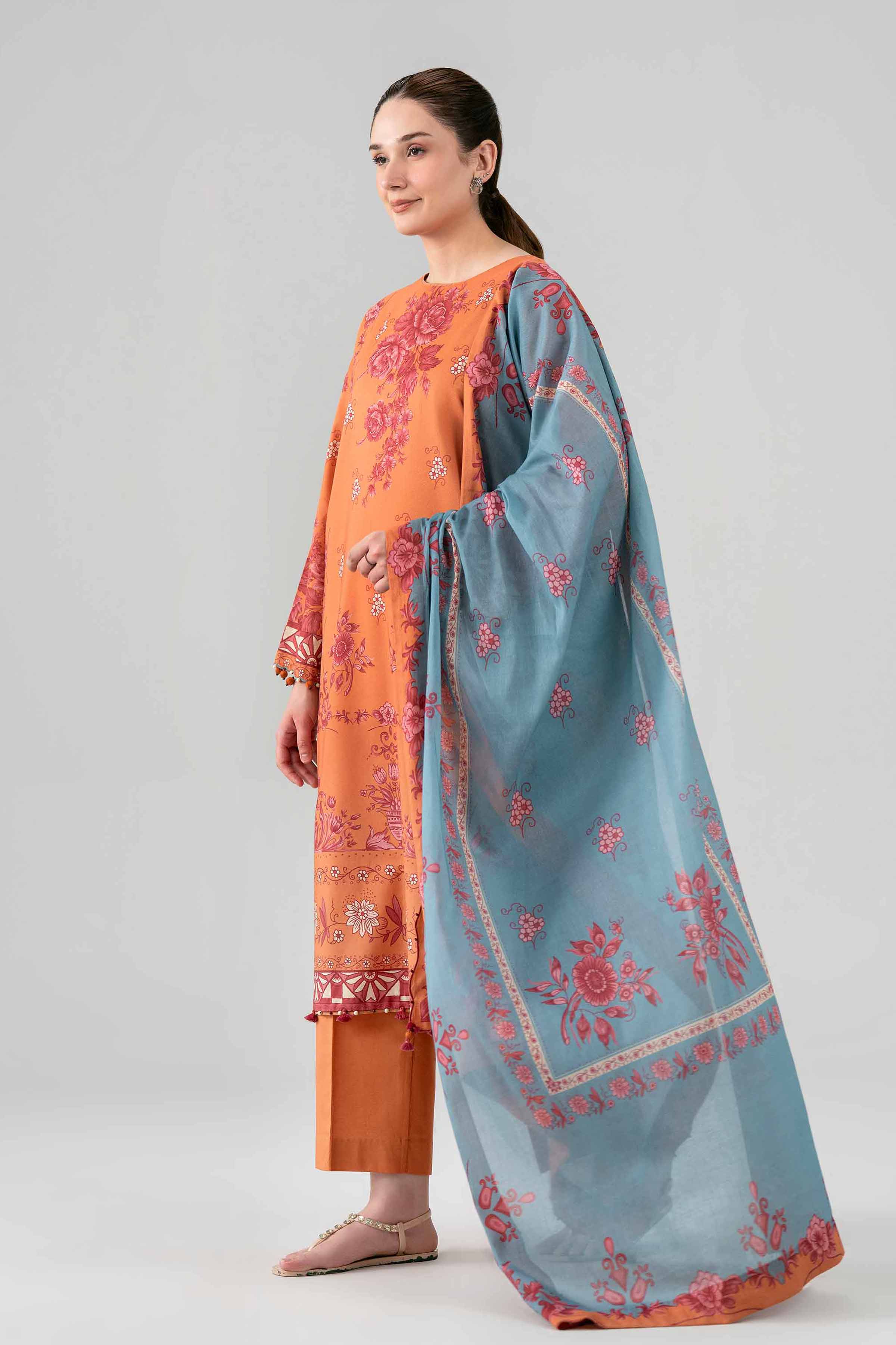 3 Piece - Digital Printed Suit - 42602109 for Women - Unstitched Collection | Shop Online