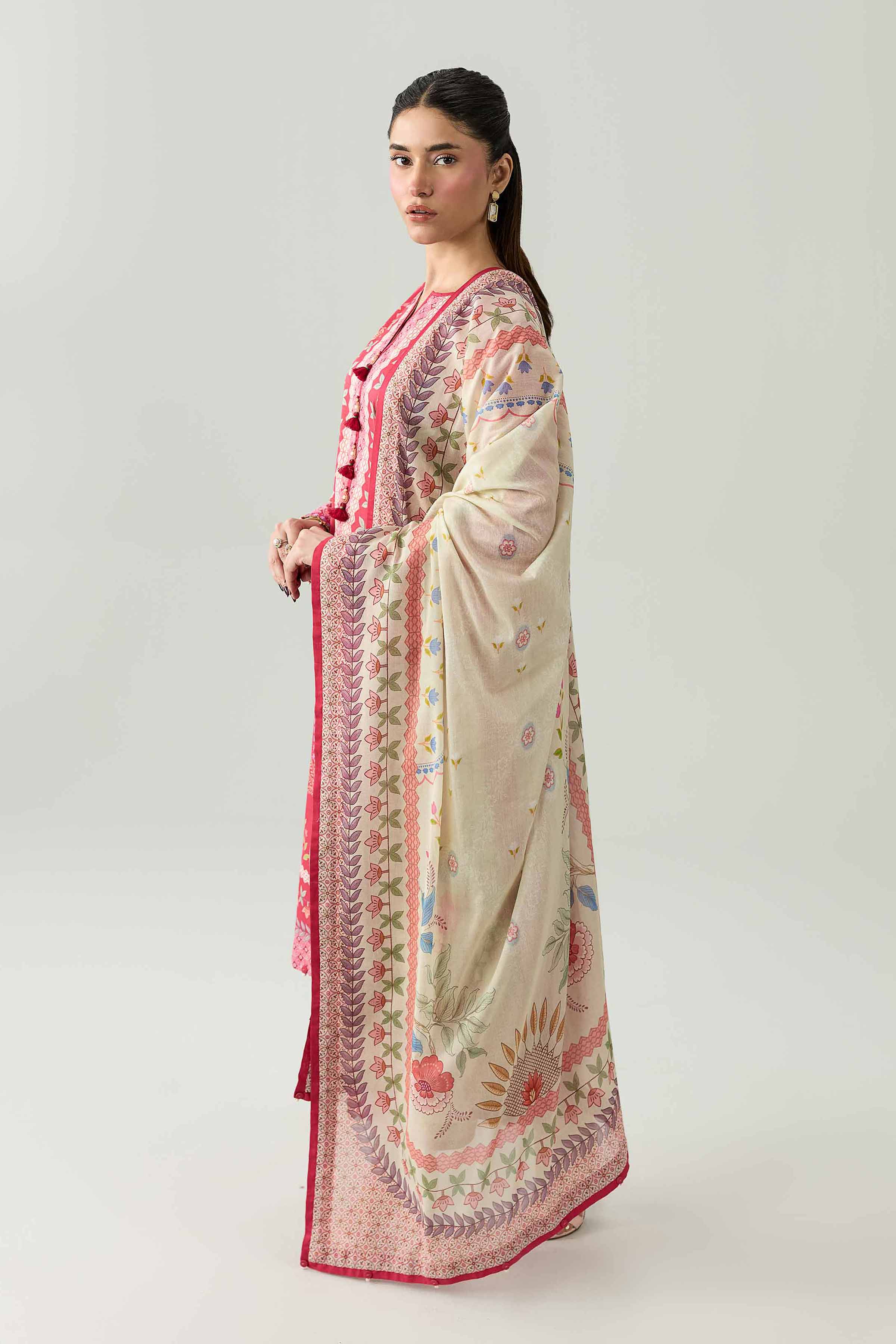 3 Piece - Digital Printed Suit - 42602110 for Women - Unstitched Collection | Shop Online
