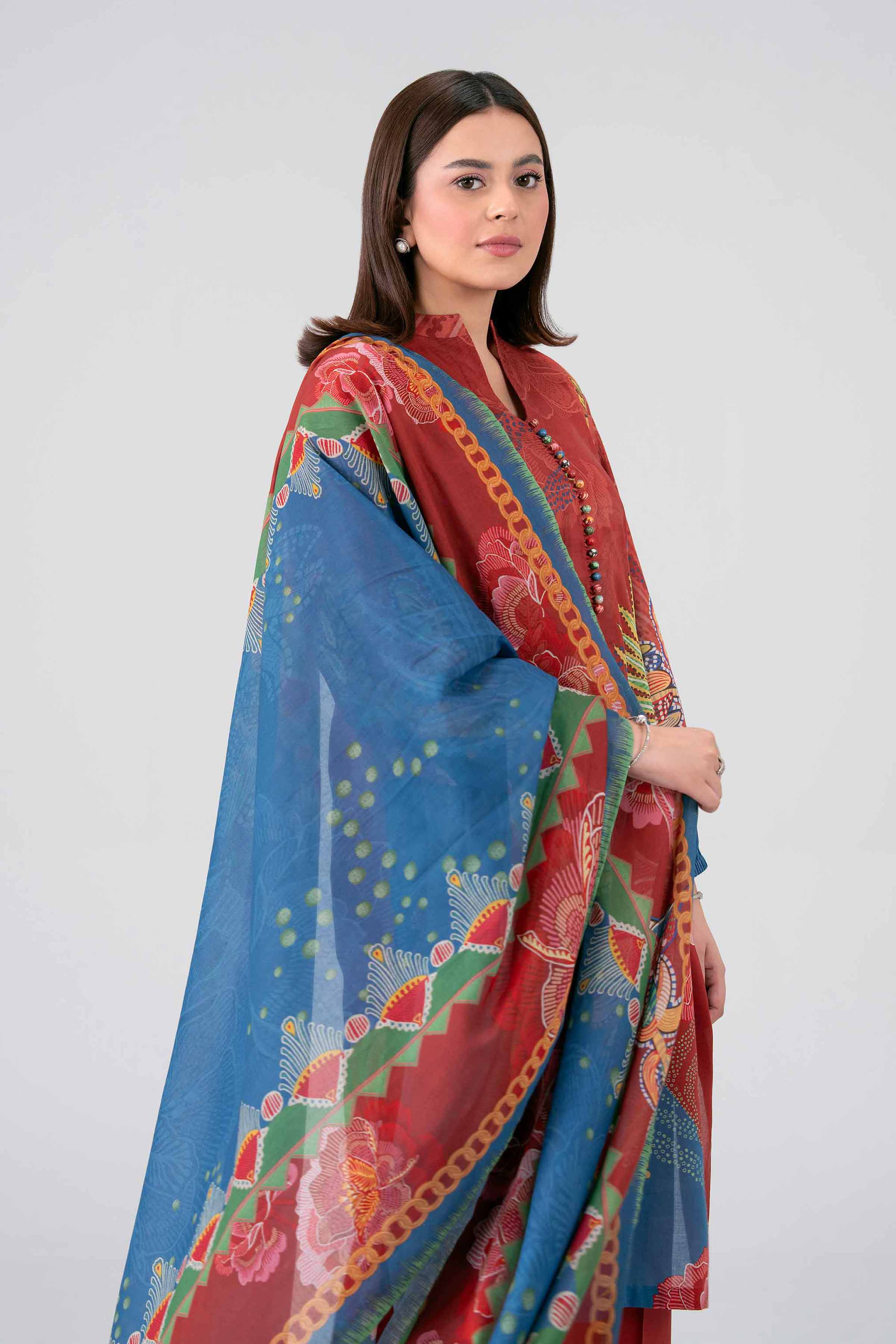 3 Piece - Digital Printed Suit - 42602112 for Women - Unstitched Collection | Shop Online