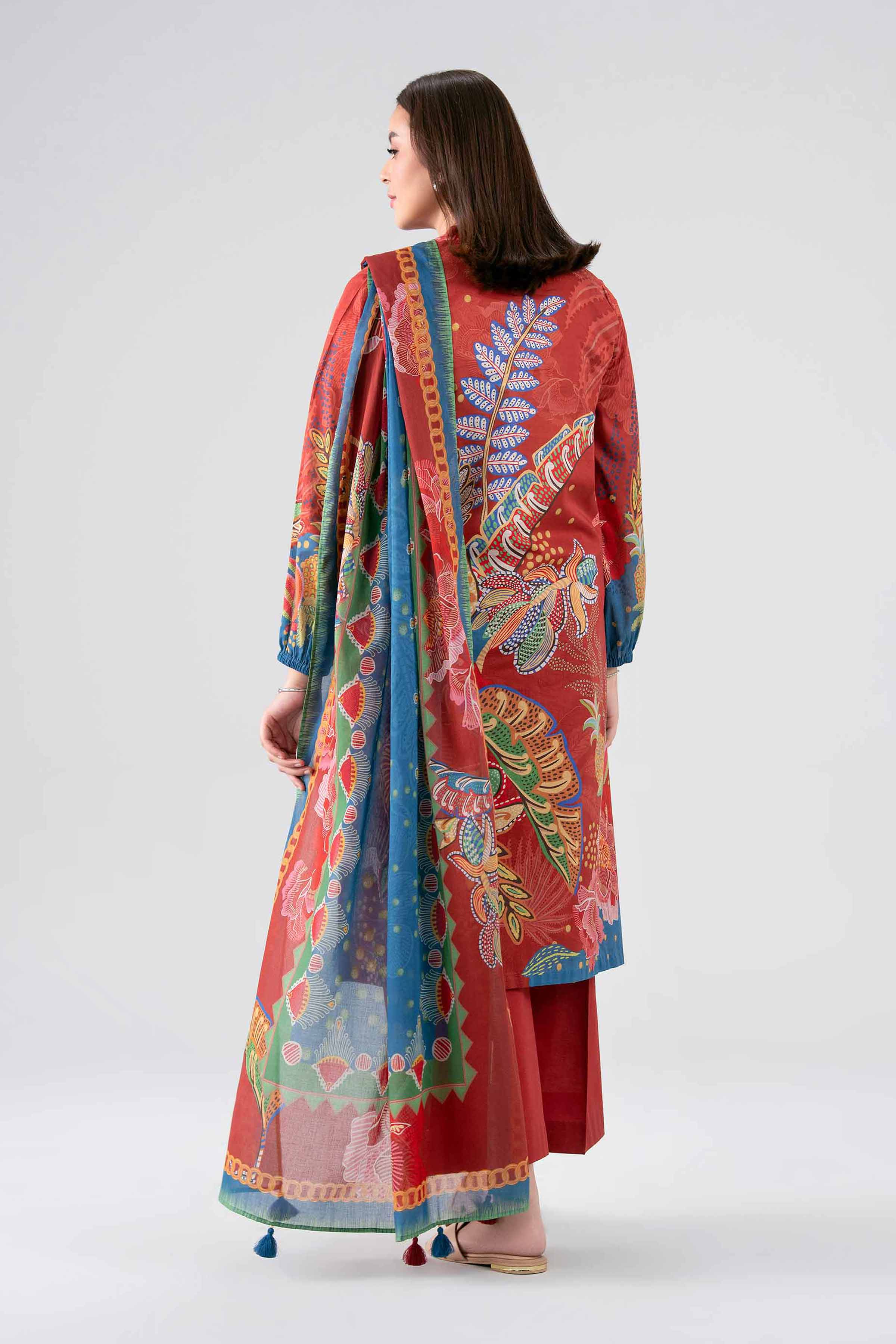 3 Piece - Digital Printed Suit - 42602112 for Women - Unstitched Collection | Shop Online