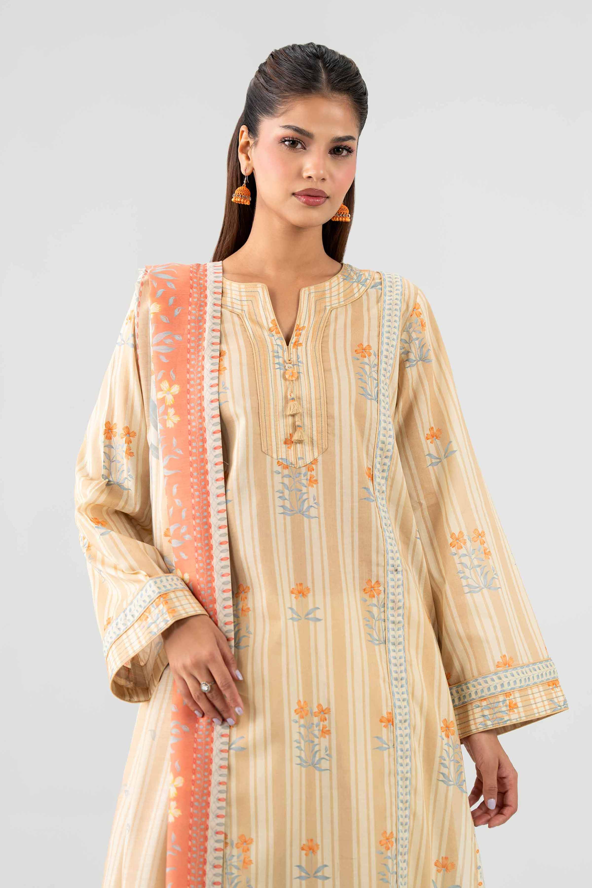 3 Piece - Digital Printed Suit - 42602114 for Women - Unstitched Collection | Shop Online