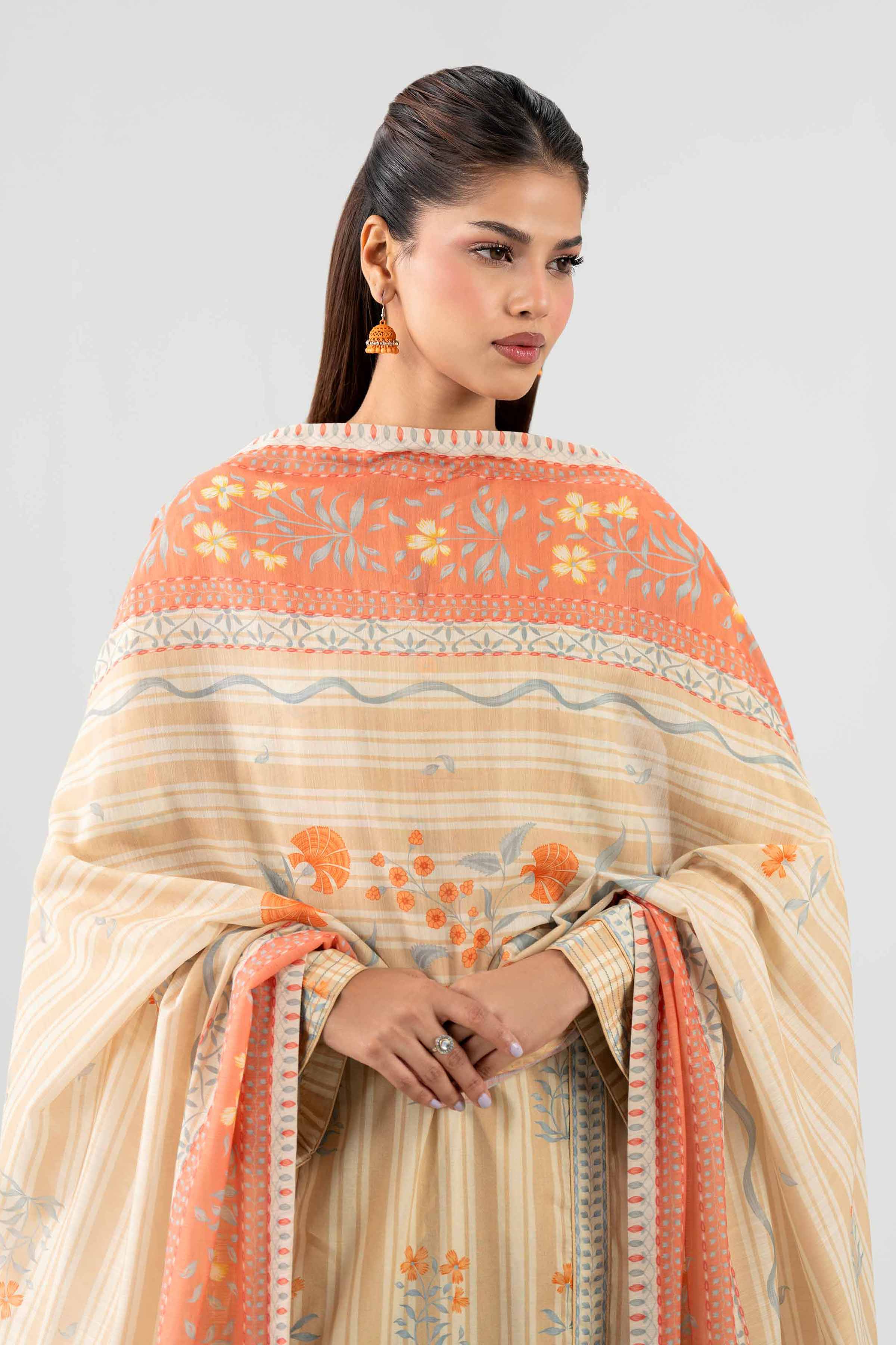 3 Piece - Digital Printed Suit - 42602114 for Women - Unstitched Collection | Shop Online