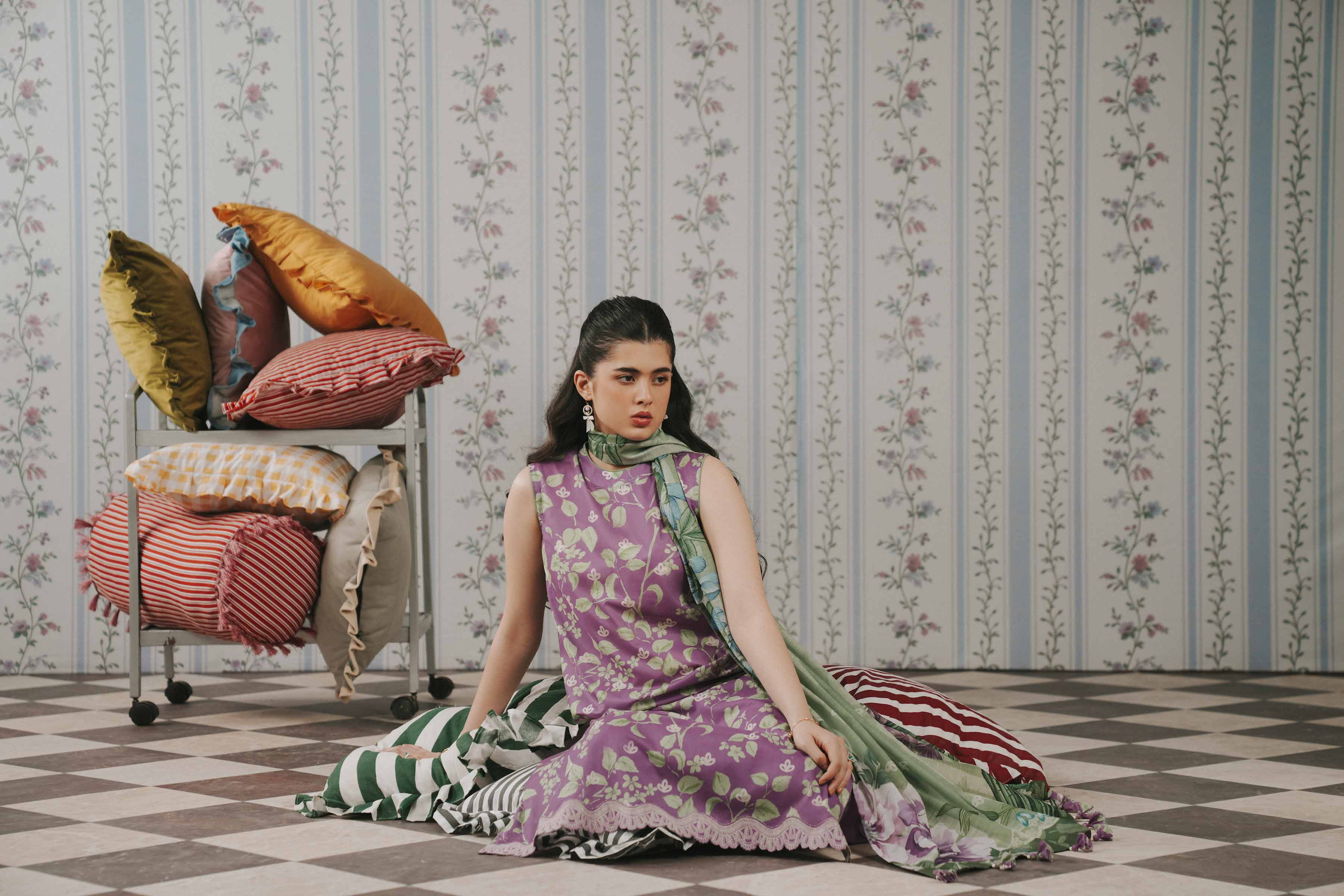 3 Piece - Digital Printed Suit - 42602117 for Women - Unstitched Collection | Shop Online