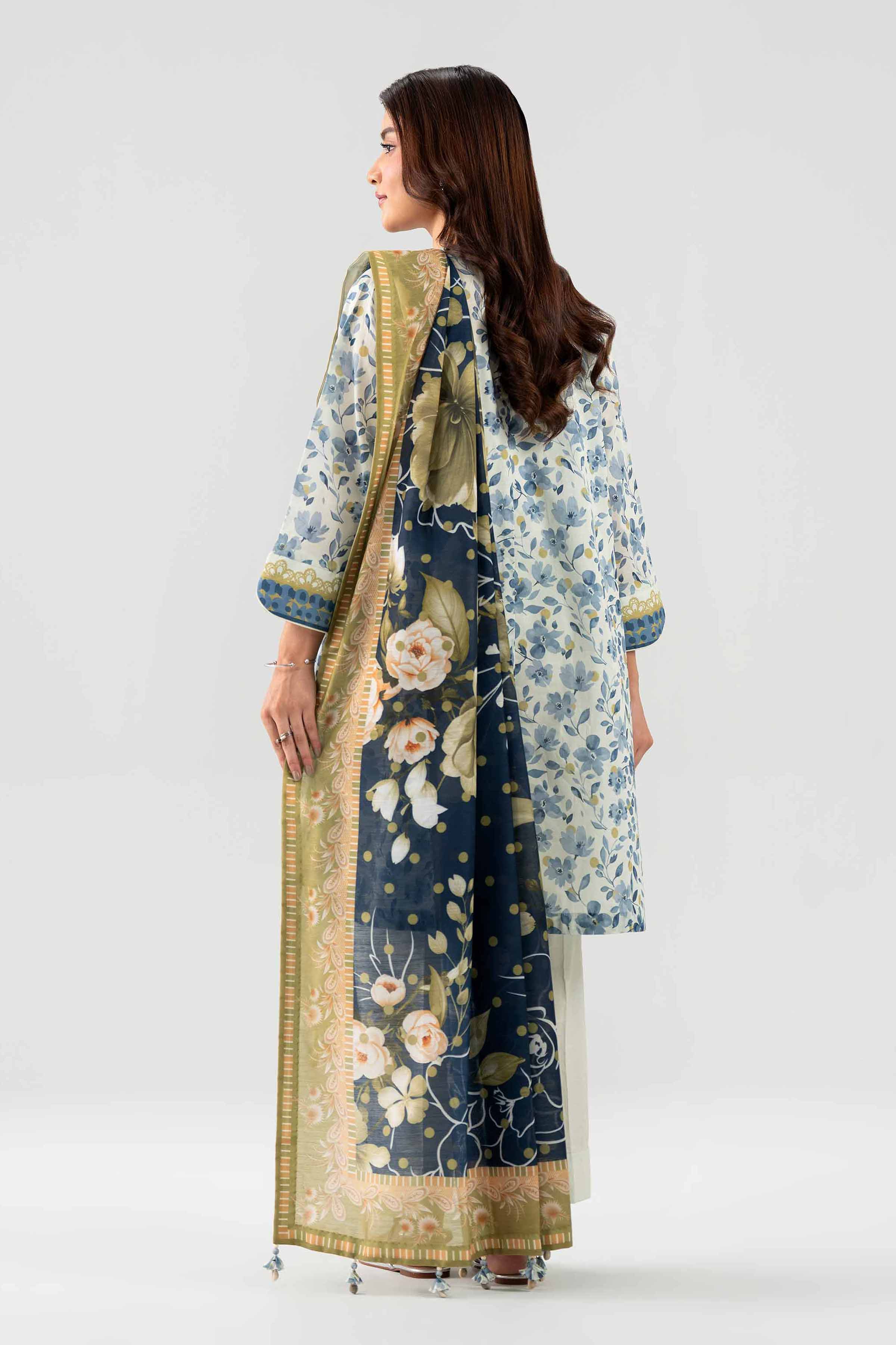 3 Piece - Digital Printed Suit - 42602118 for Women - Unstitched Collection | Shop Online