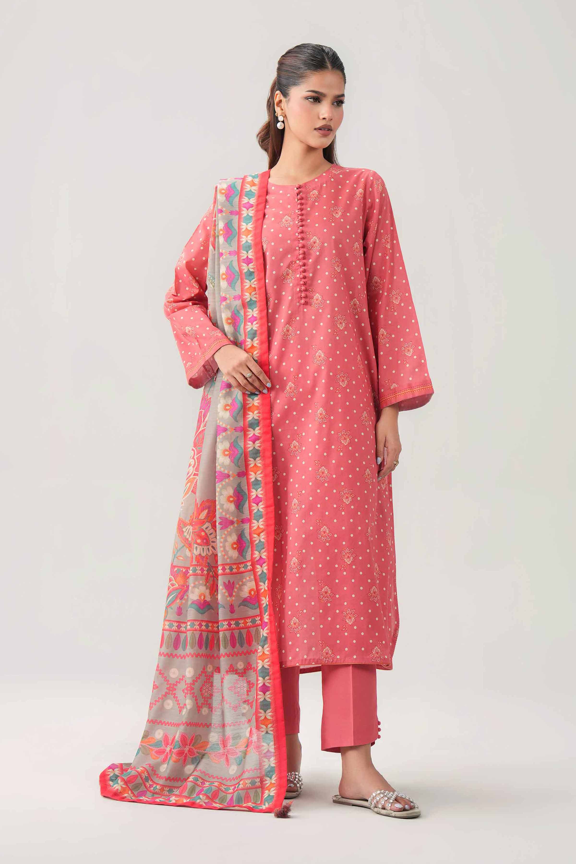 3 Piece - Digital Printed Suit - 42602120 for Women - Unstitched Collection | Shop Online