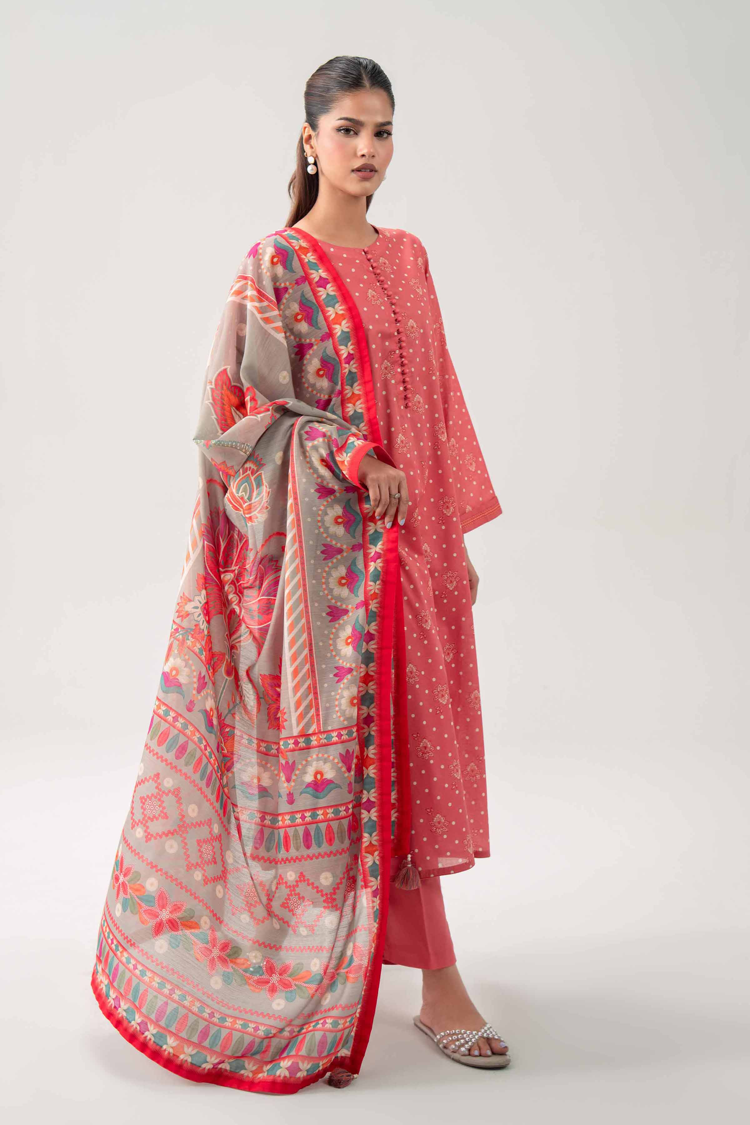 3 Piece - Digital Printed Suit - 42602120 for Women - Unstitched Collection | Shop Online