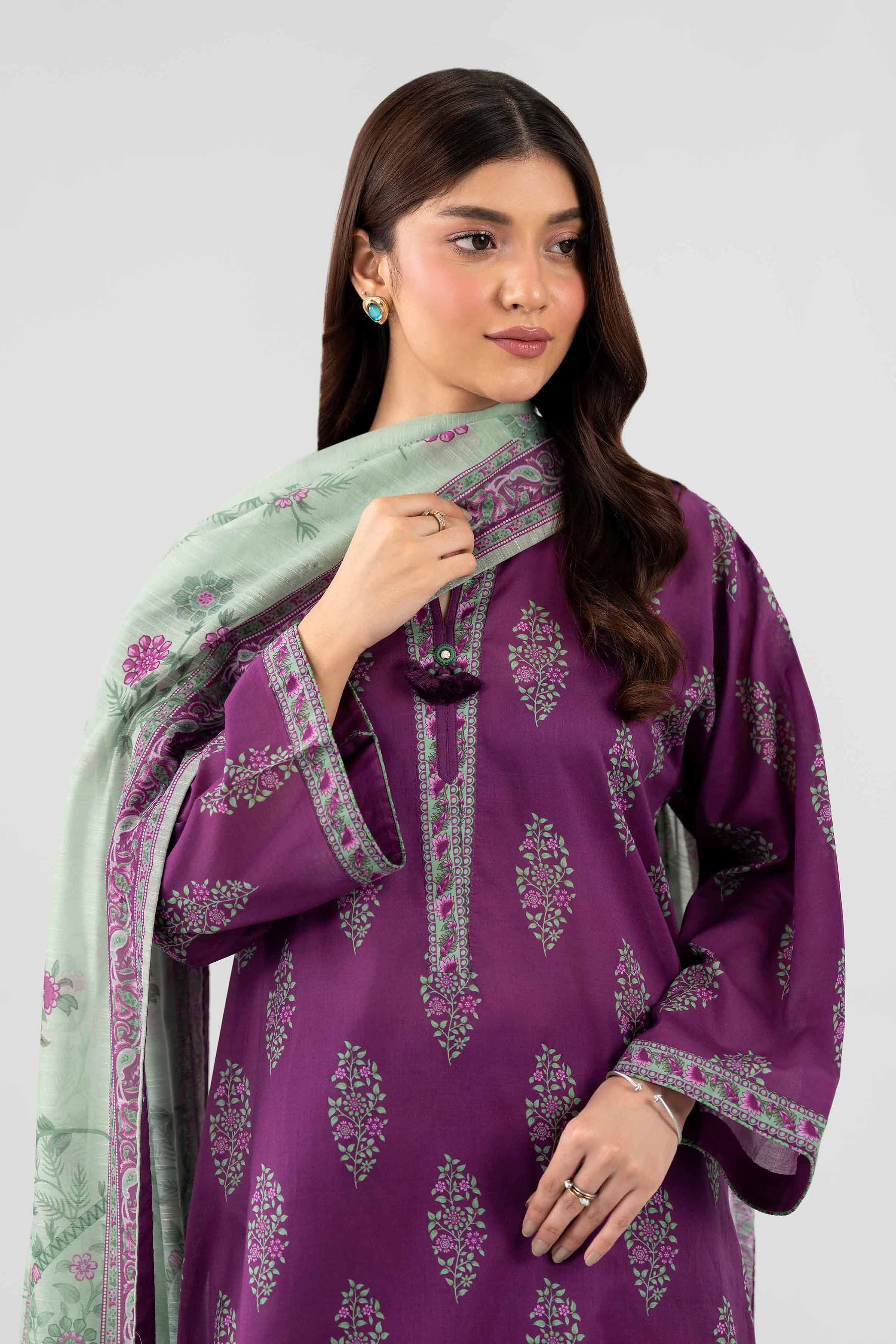 3 Piece - Digital Printed Suit - 42602122 for Women - Unstitched Collection | Shop Online