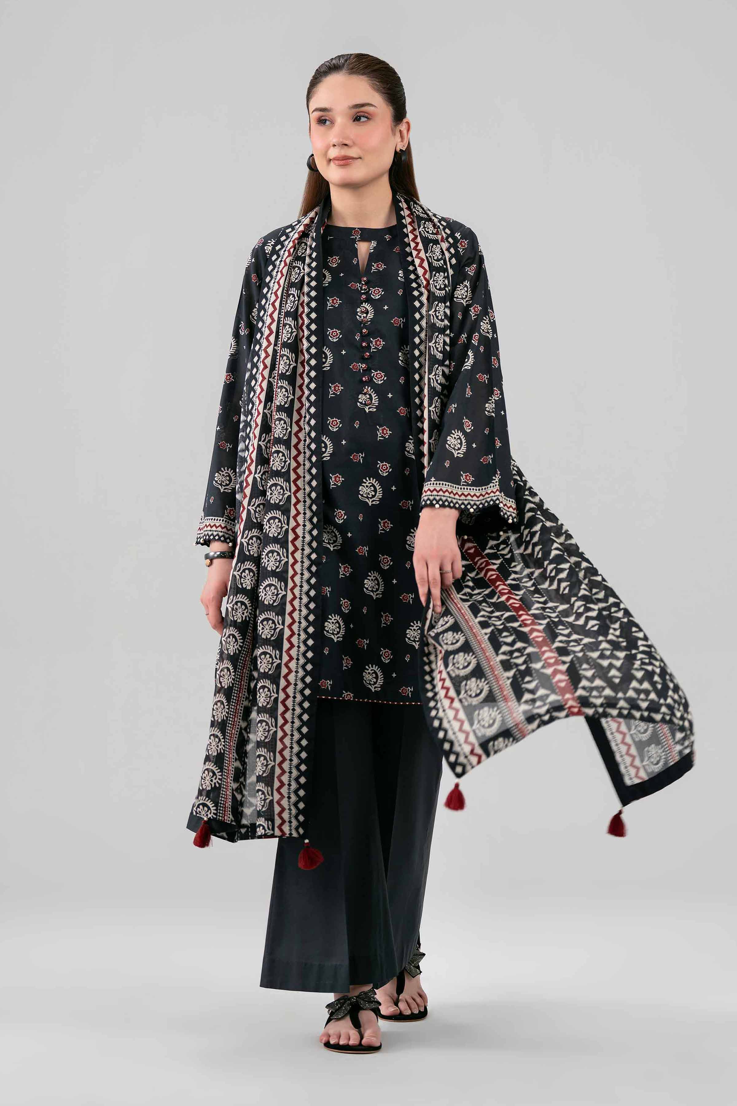 3 Piece - Printed Suit - 42602132 for Women - Unstitched Collection | Shop Online