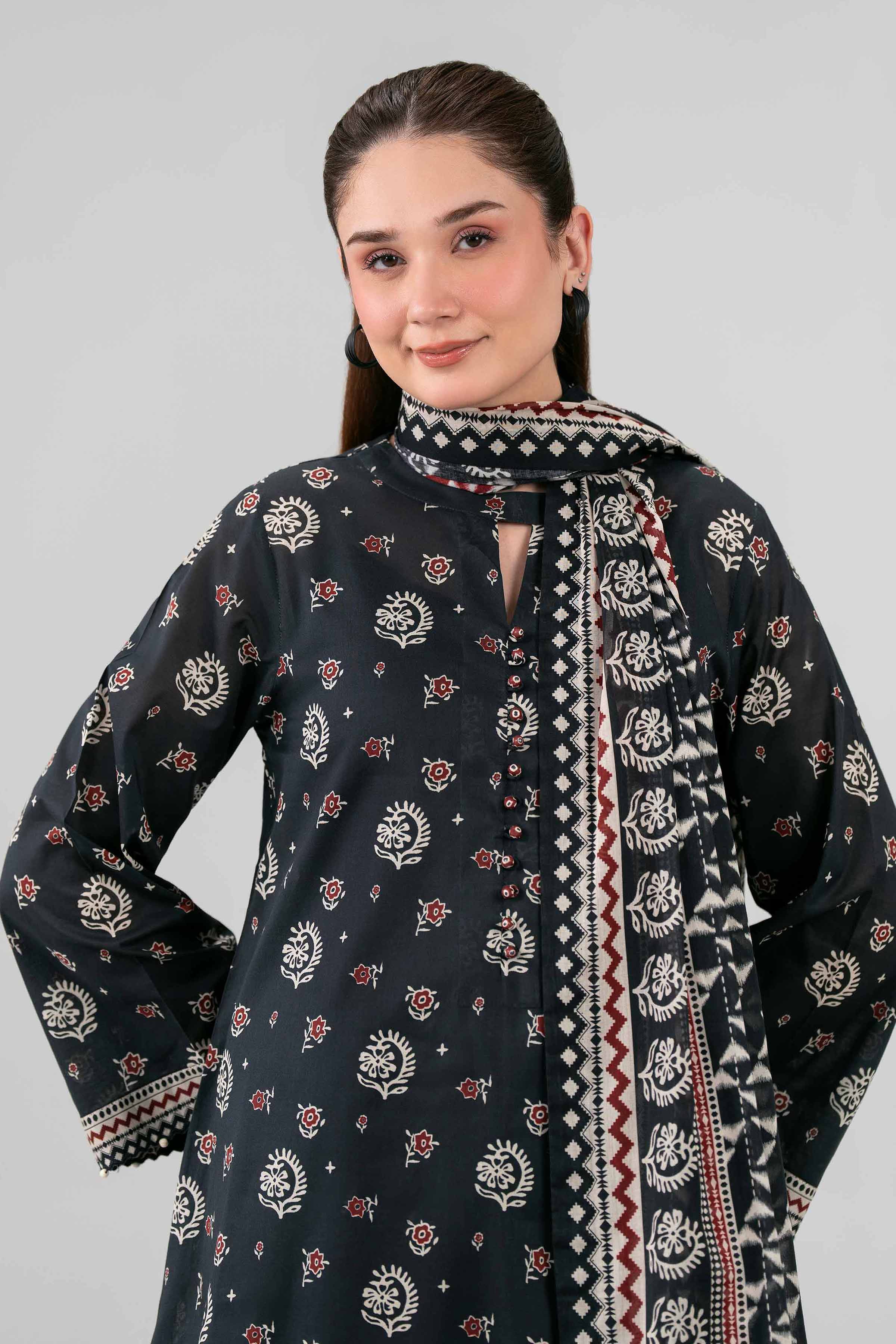 3 Piece - Printed Suit - 42602132 for Women - Unstitched Collection | Shop Online