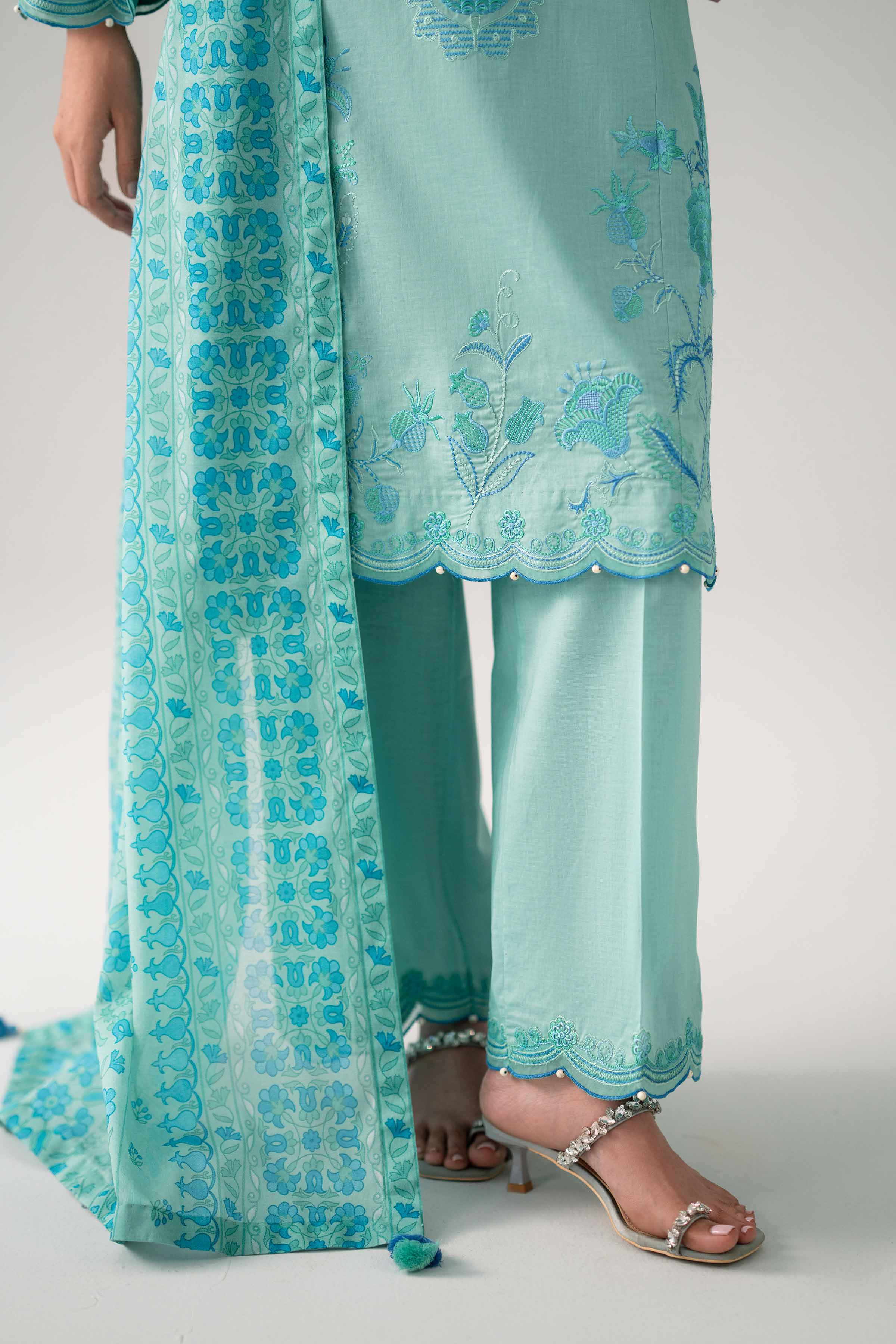 3 Piece - Printed Embroidered Suit - 42602153 for Women - Unstitched Collection | Shop Online