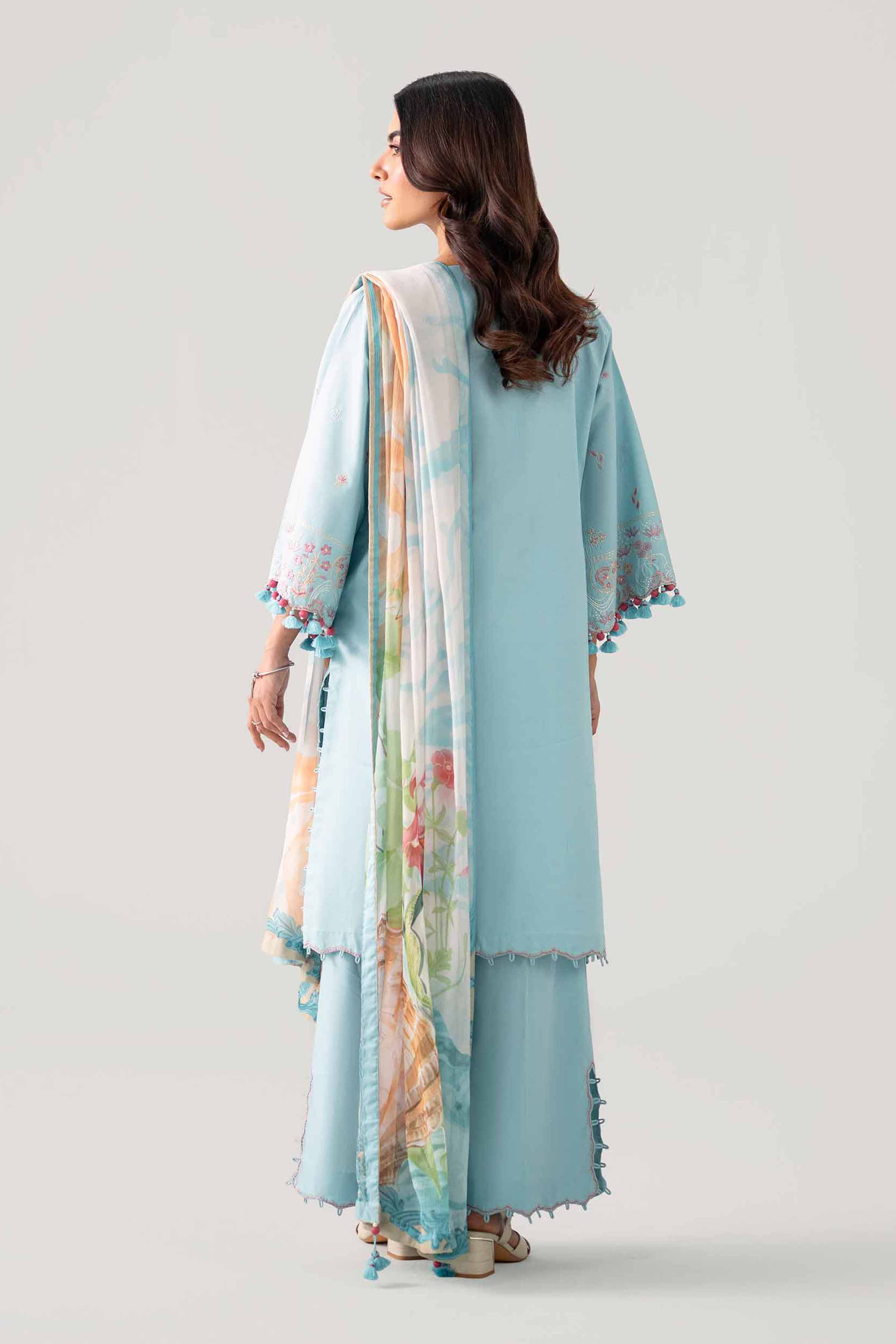 3 Piece - Digital Printed Embroidered Suit - 42602156 for Women - Unstitched Collection | Shop Online