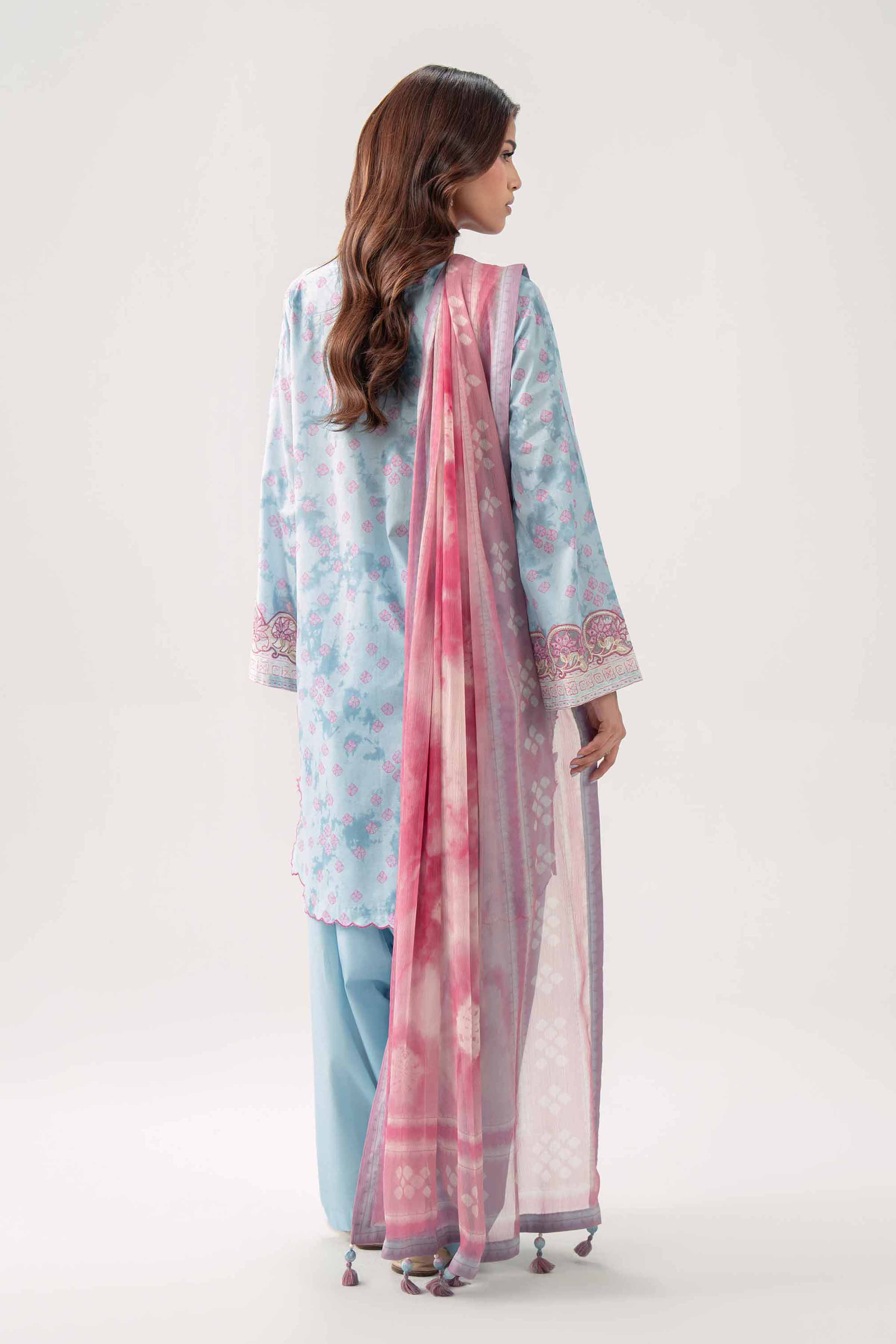 3 Piece - Digital Printed Embroidered Suit - 42602173 for Women - Unstitched Collection | Shop Online