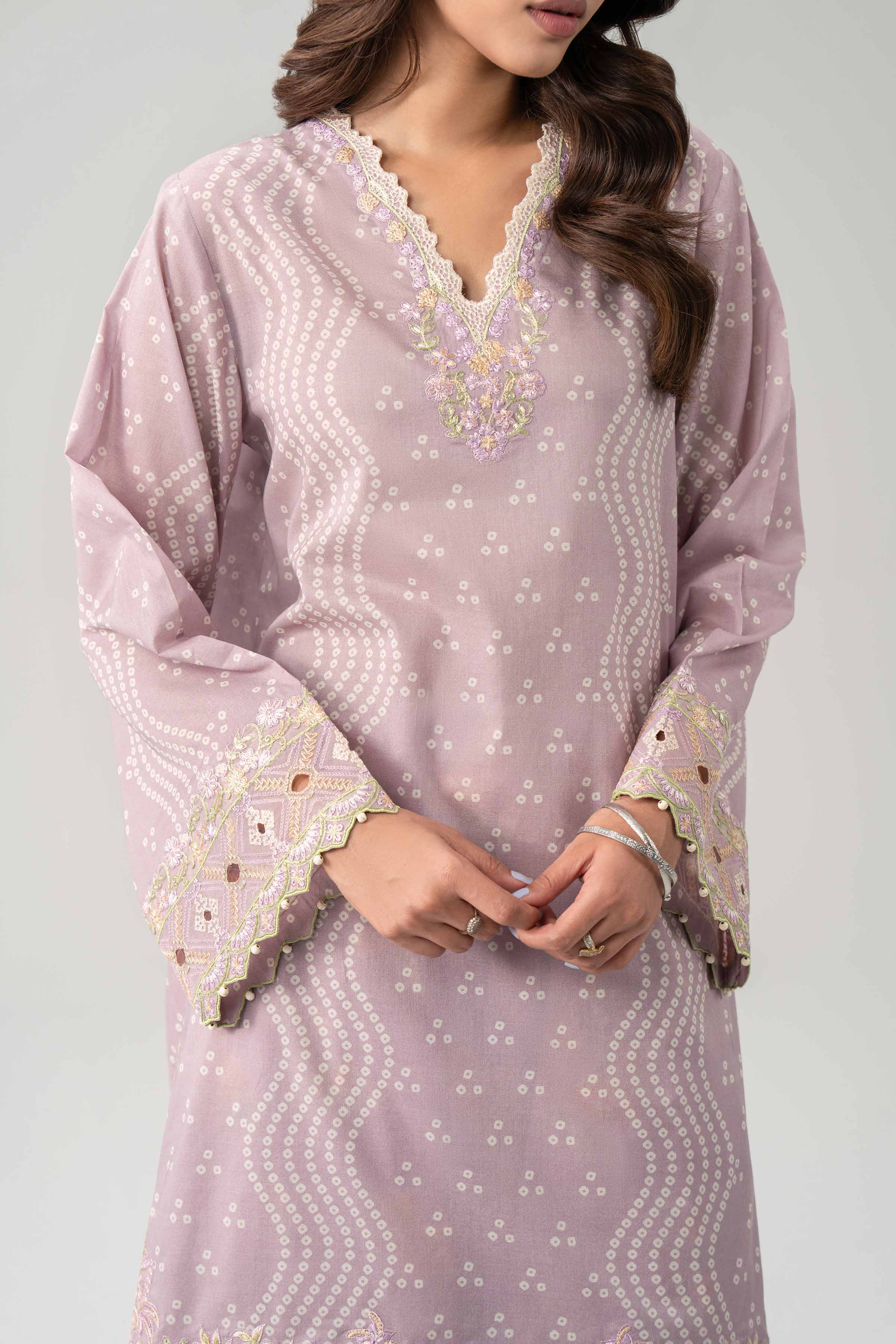 3 Piece - Digital Printed Embroidered Suit - 42602175 for Women - Unstitched Collection | Shop Online