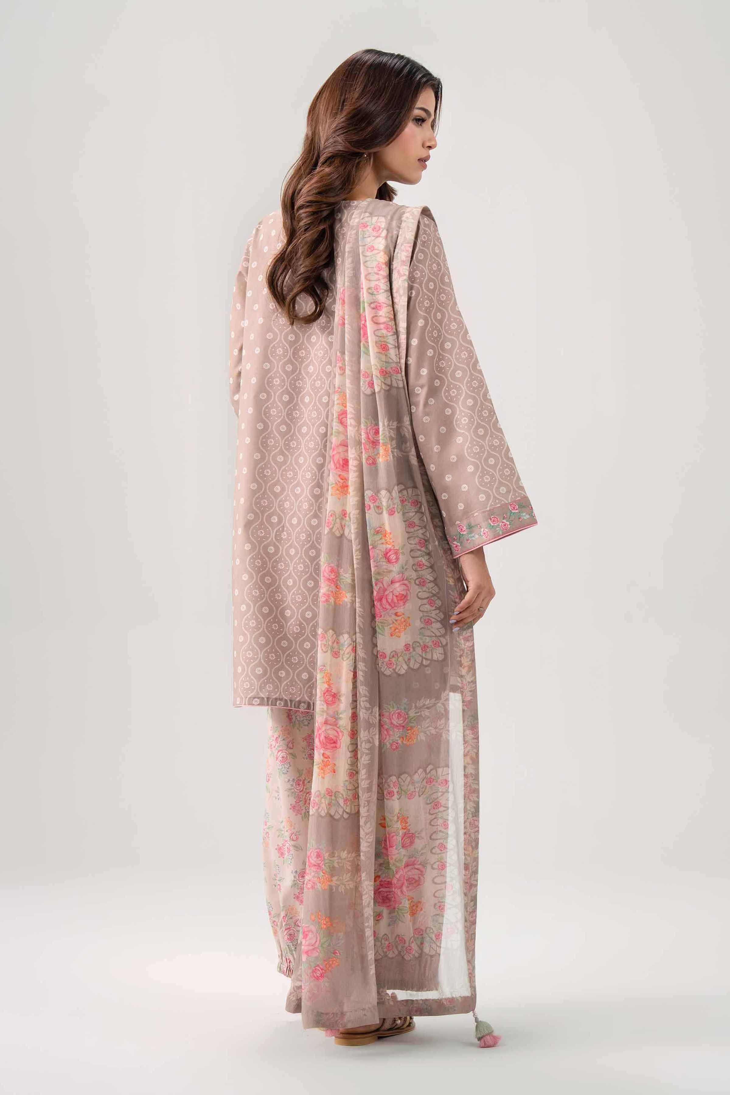3 Piece - Digital Printed Embroidered Suit - 42602176 for Women - Unstitched Collection | Shop Online
