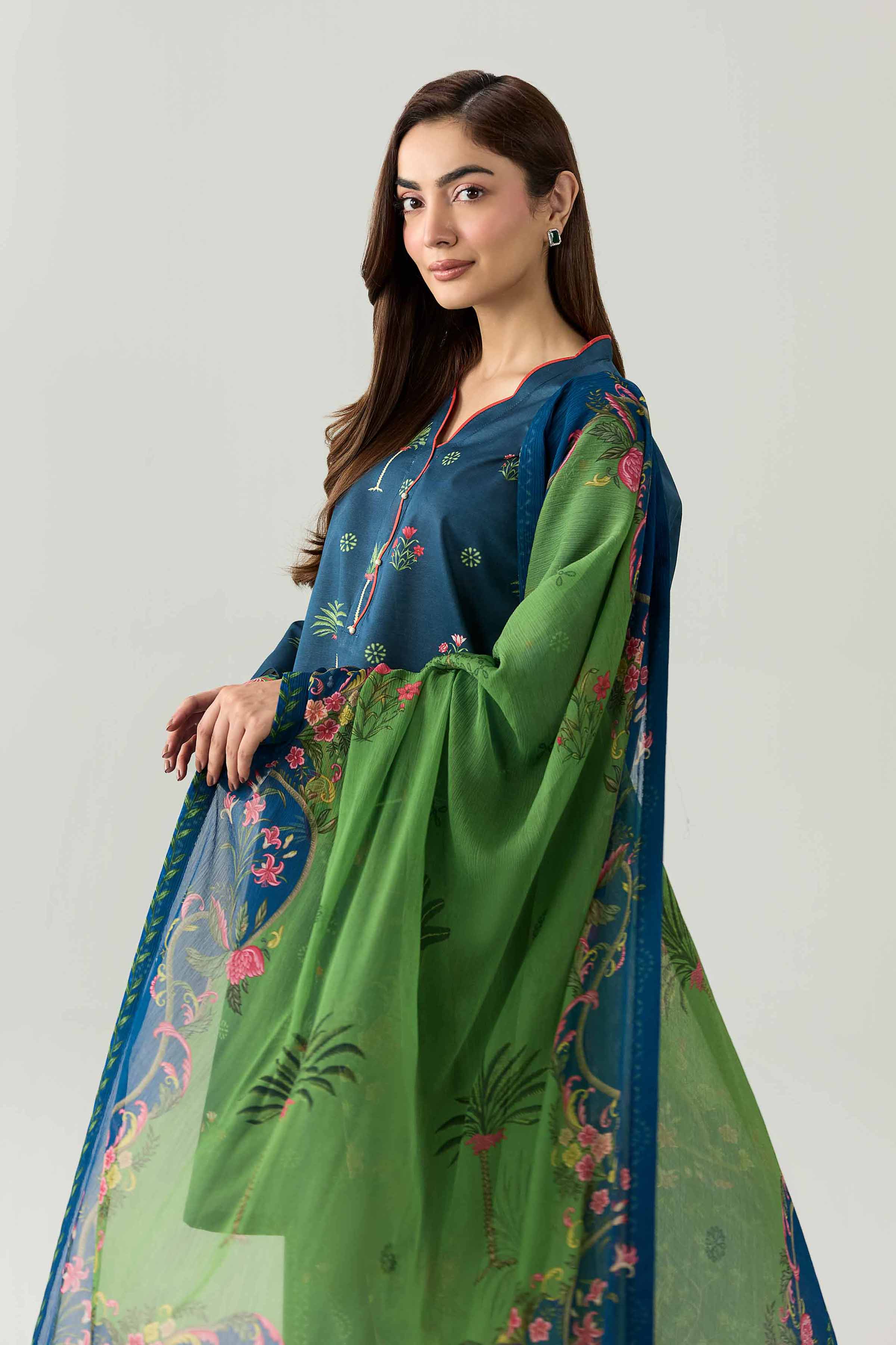 3 Piece - Digital Printed Suit - 42602190 for Women - Unstitched Collection | Shop Online
