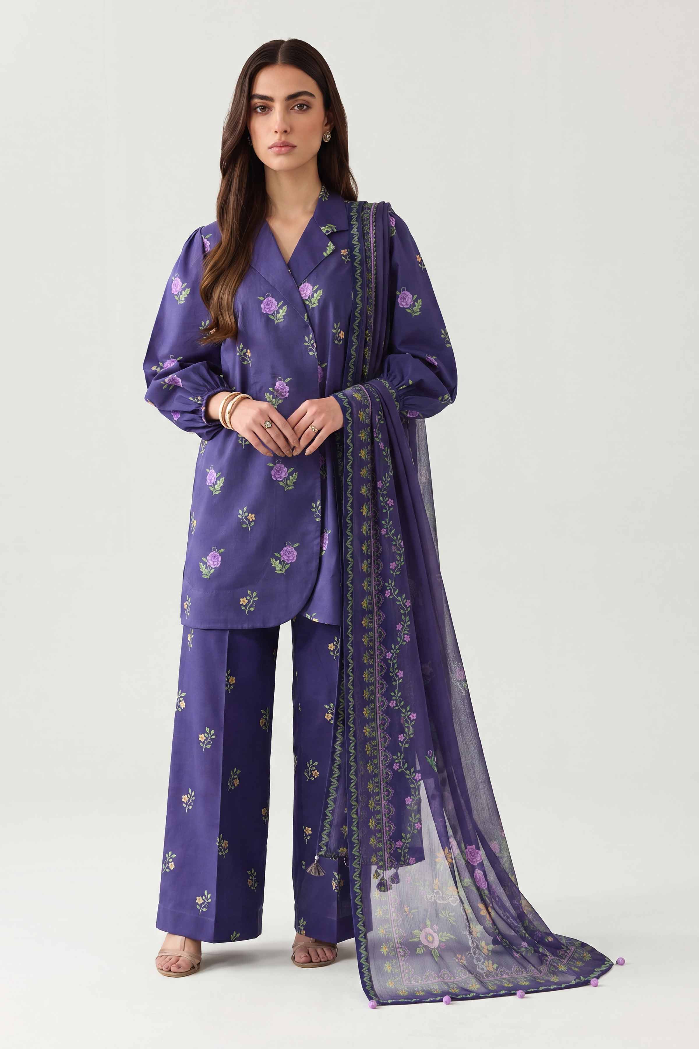 3 Piece - Digital Printed Suit - 42602191 for Women - Unstitched Collection | Shop Online
