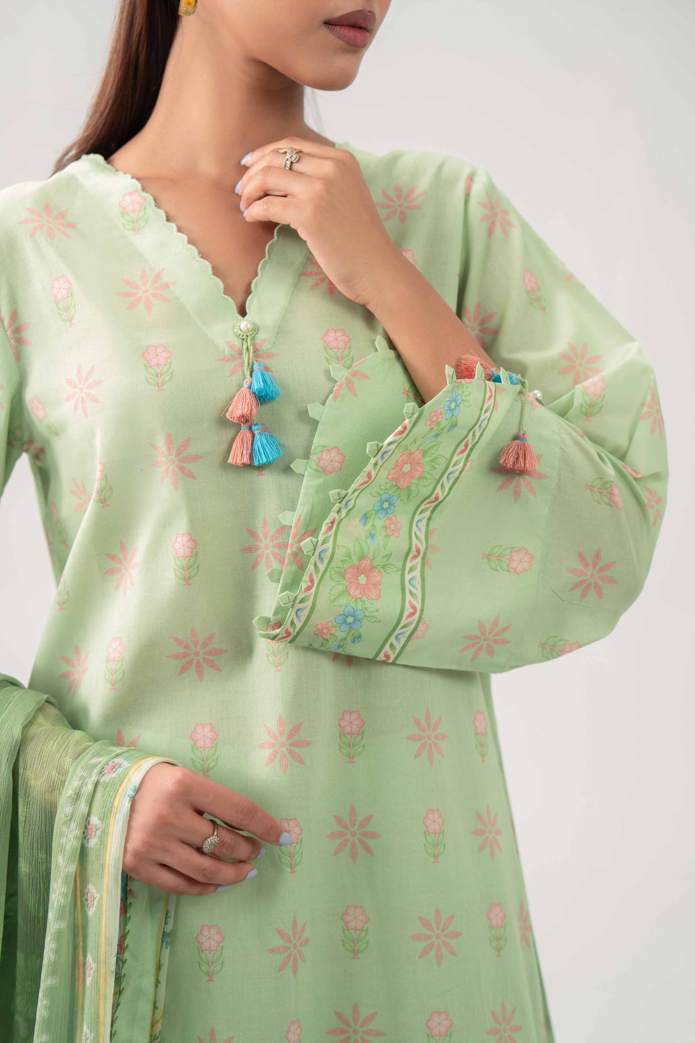 3 Piece - Digital Printed Suit - 42602193 for Women - Unstitched Collection | Shop Online