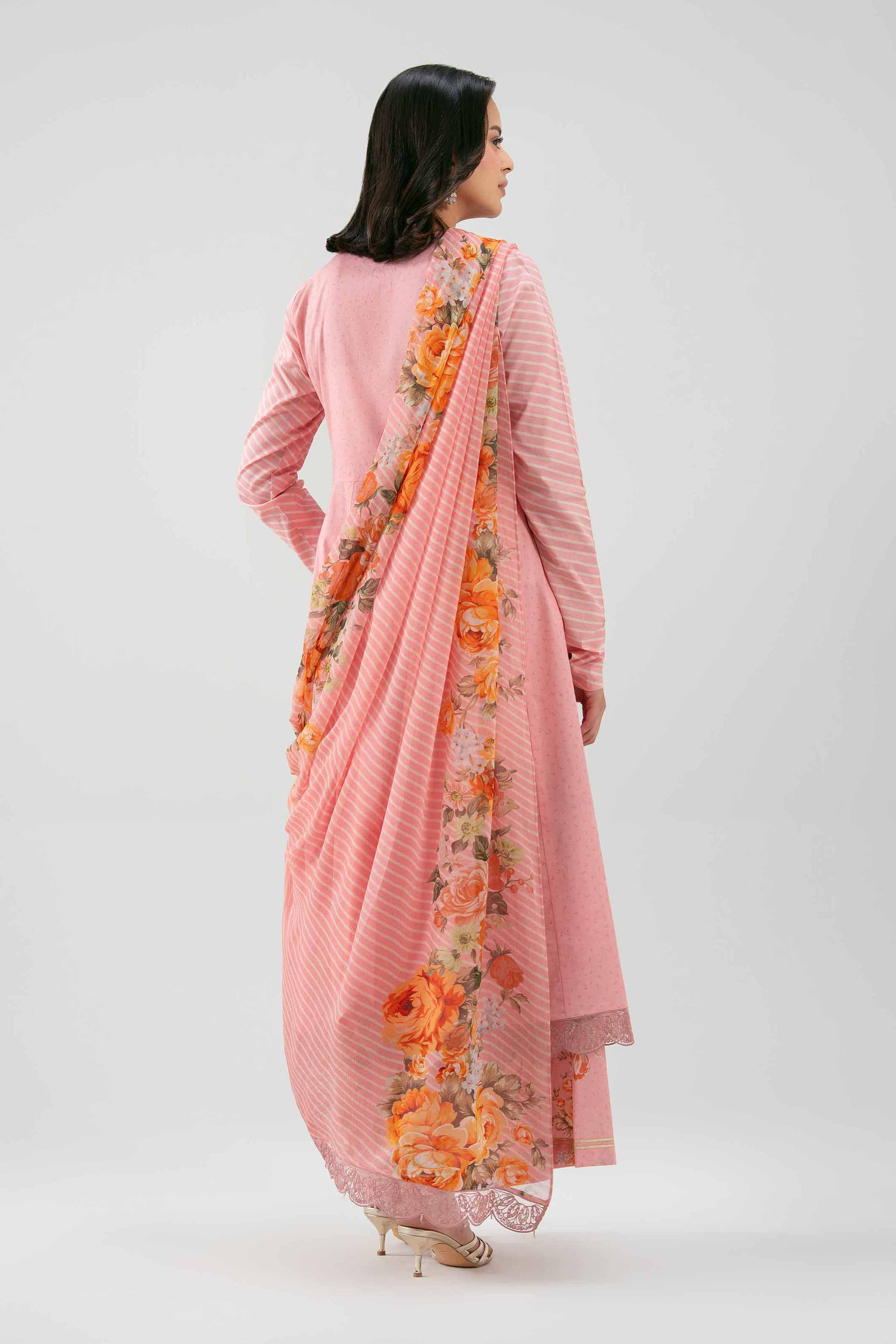 3 Piece - Embroidered Suit - 42619518   3PC Embroidered UNSTITCHED