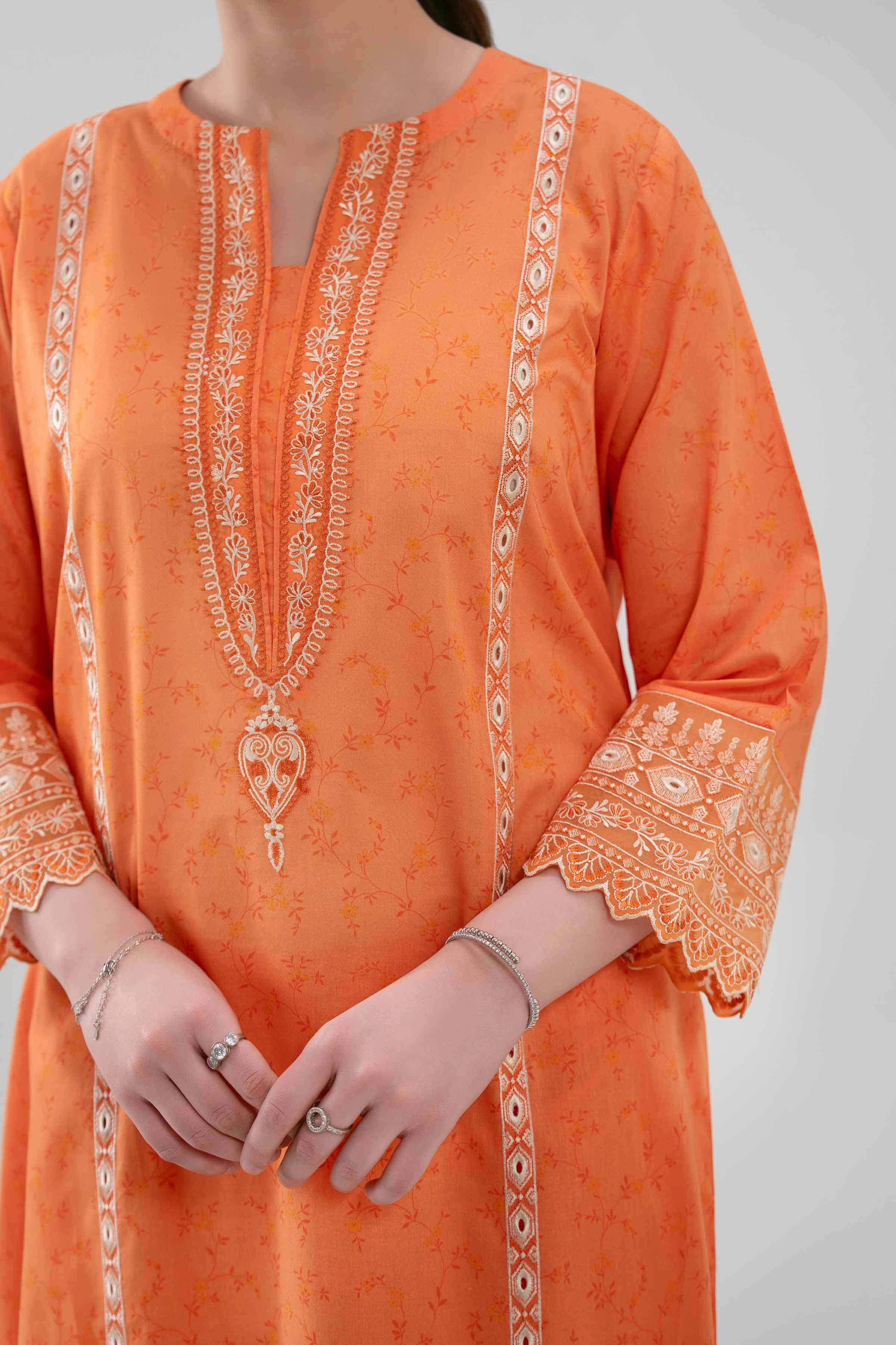 3 Piece - Embroidered Suit - 42619519   3PC Embroidered UNSTITCHED