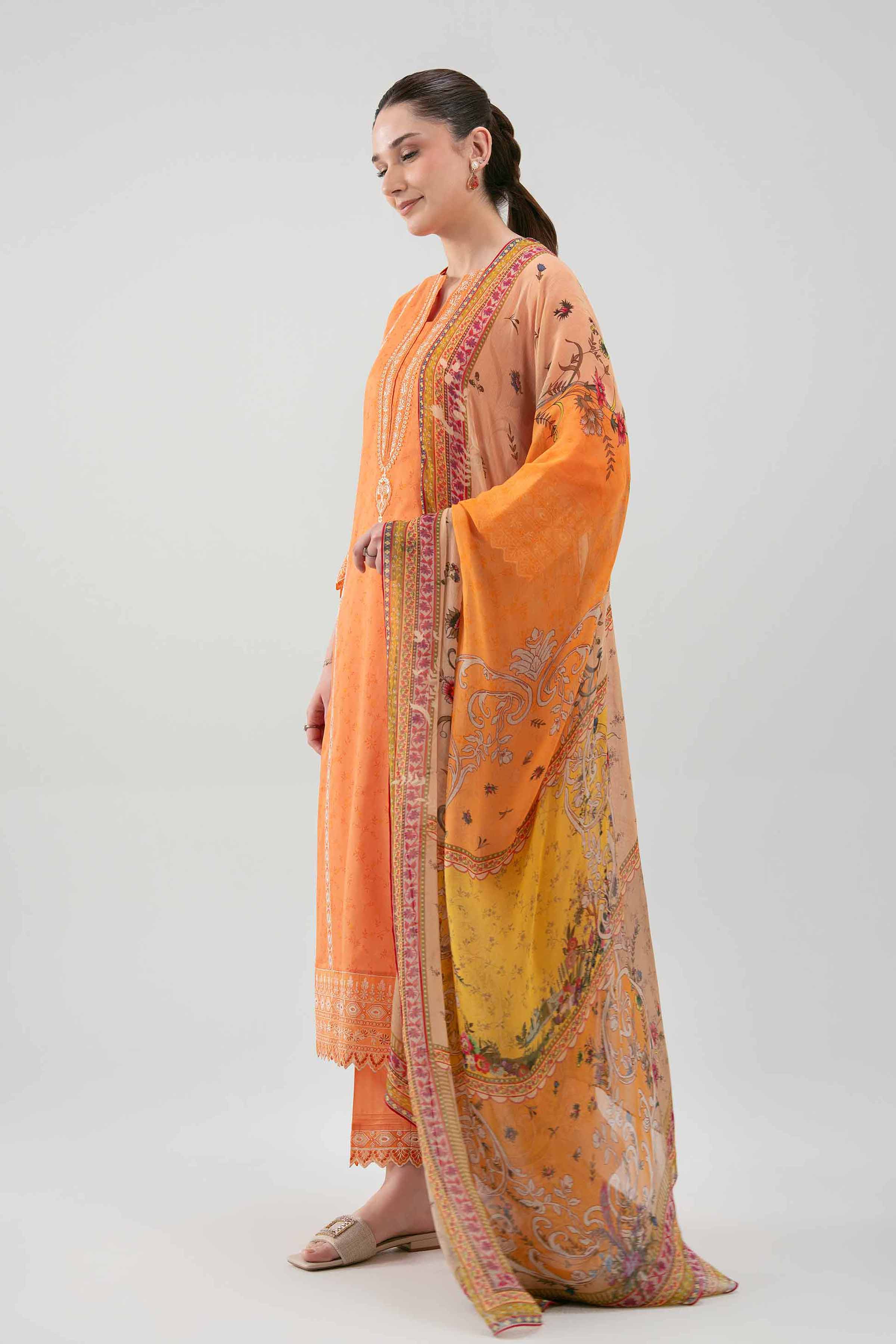 3 Piece - Embroidered Suit - 42619519   3PC Embroidered UNSTITCHED