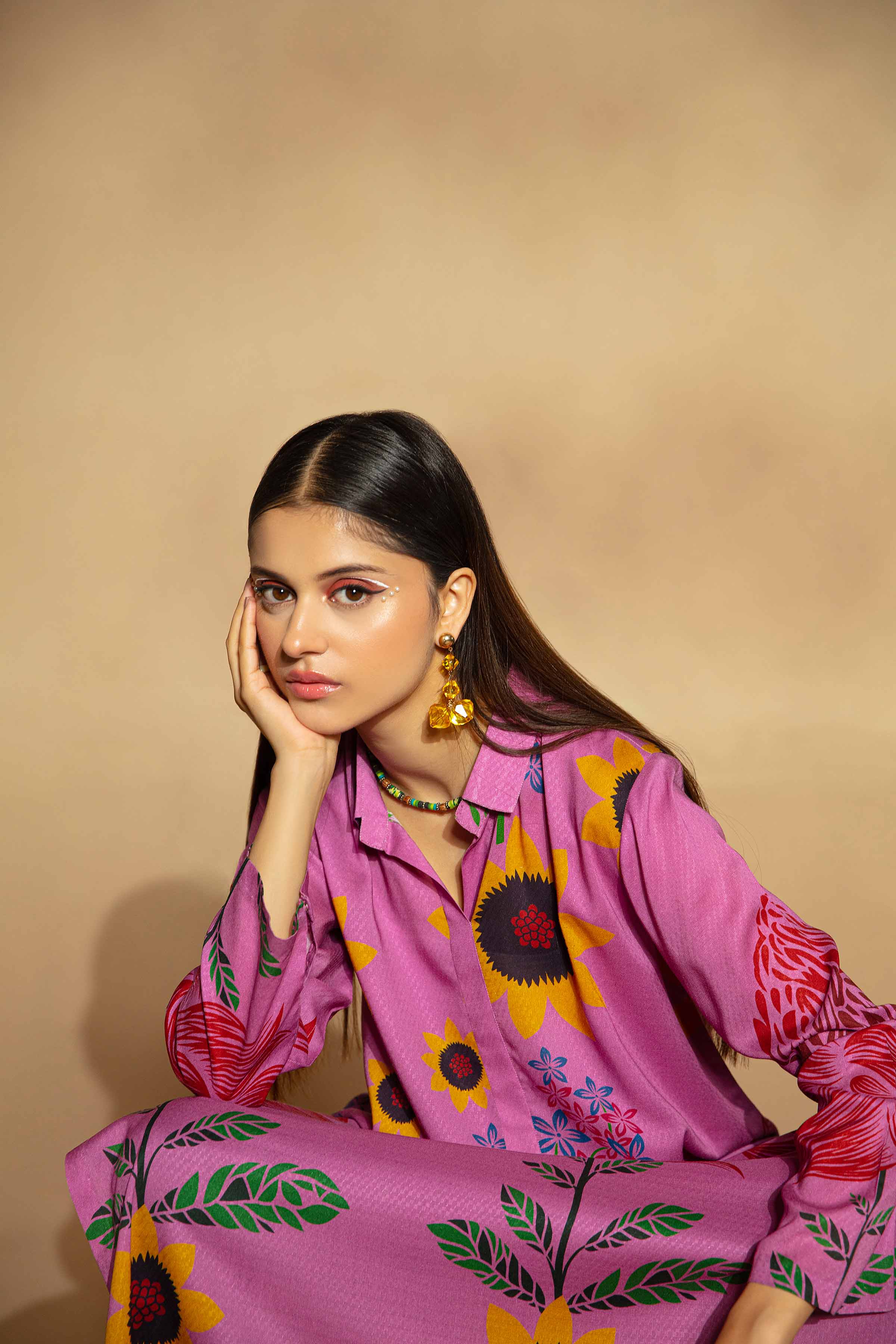 Printed Dress - AS23-104