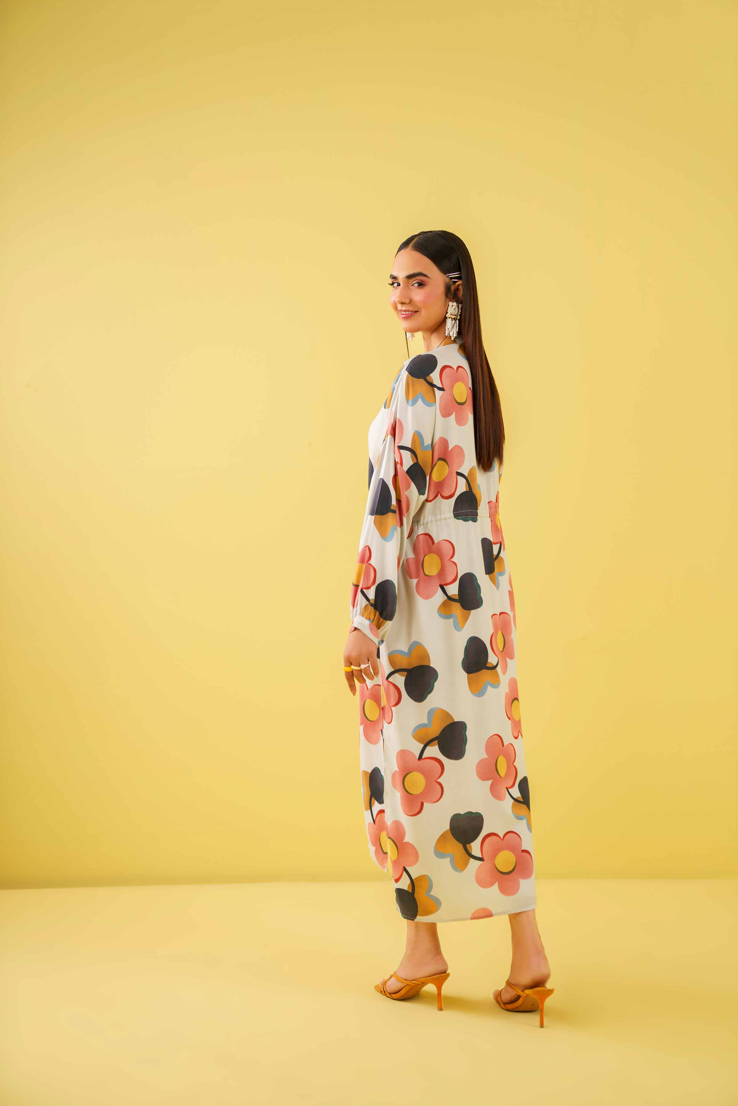 Printed Dress - AS24-53