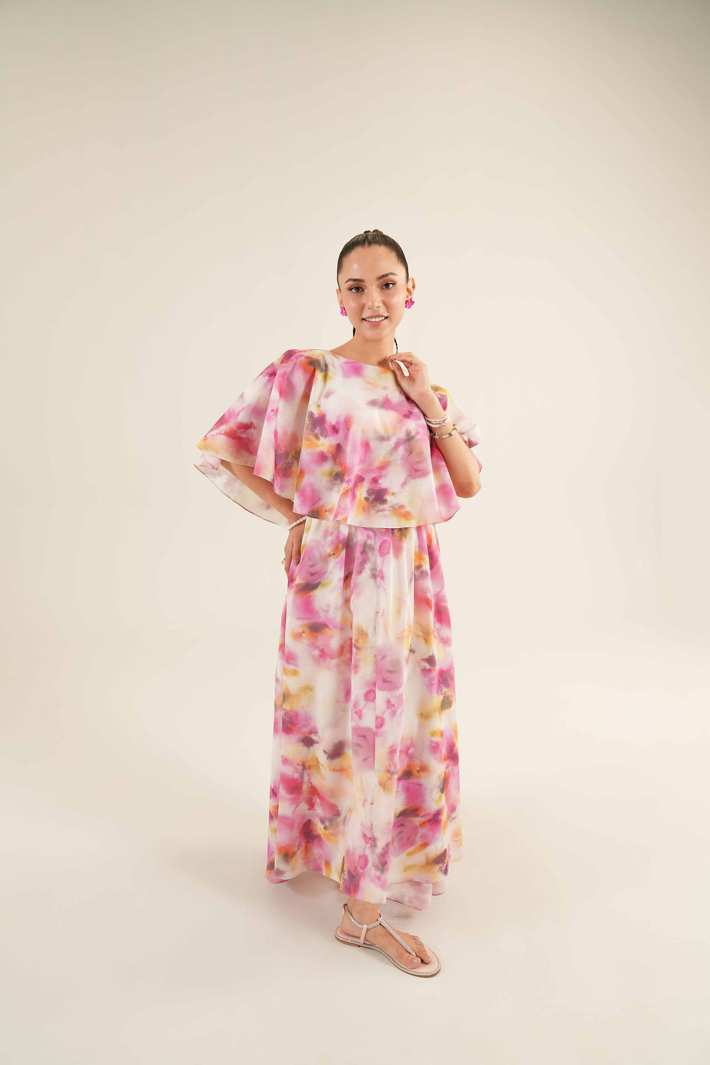 Printed Dress - AS24-63