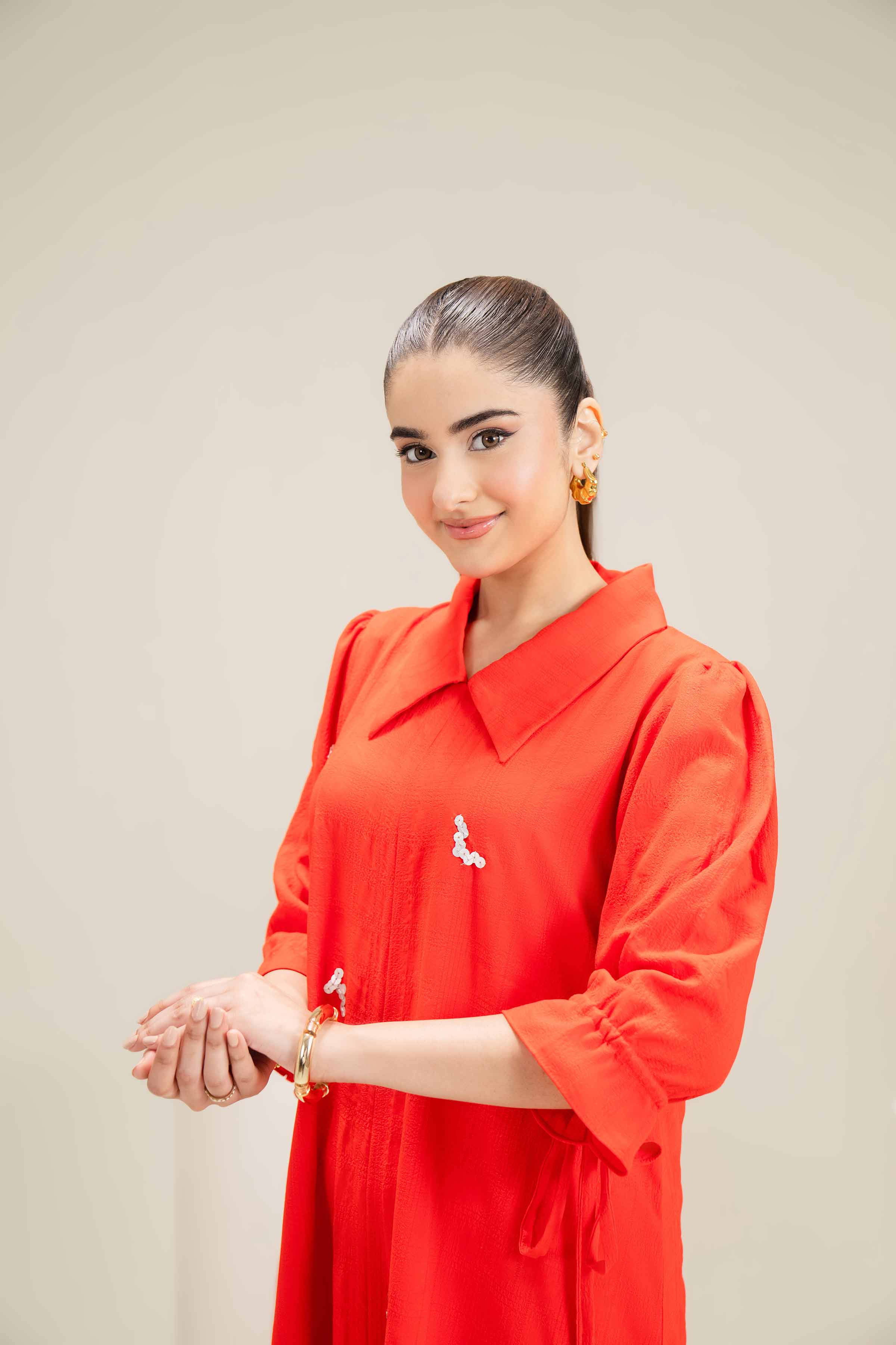 Embroidered Dress - AS25-10