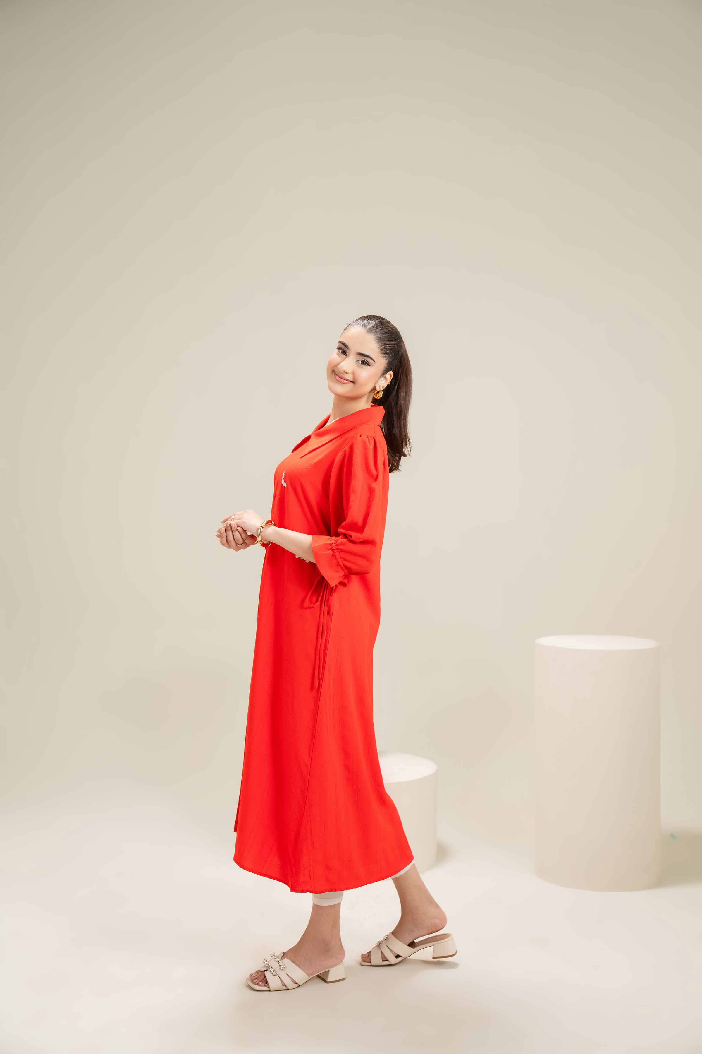 Embroidered Dress - AS25-10