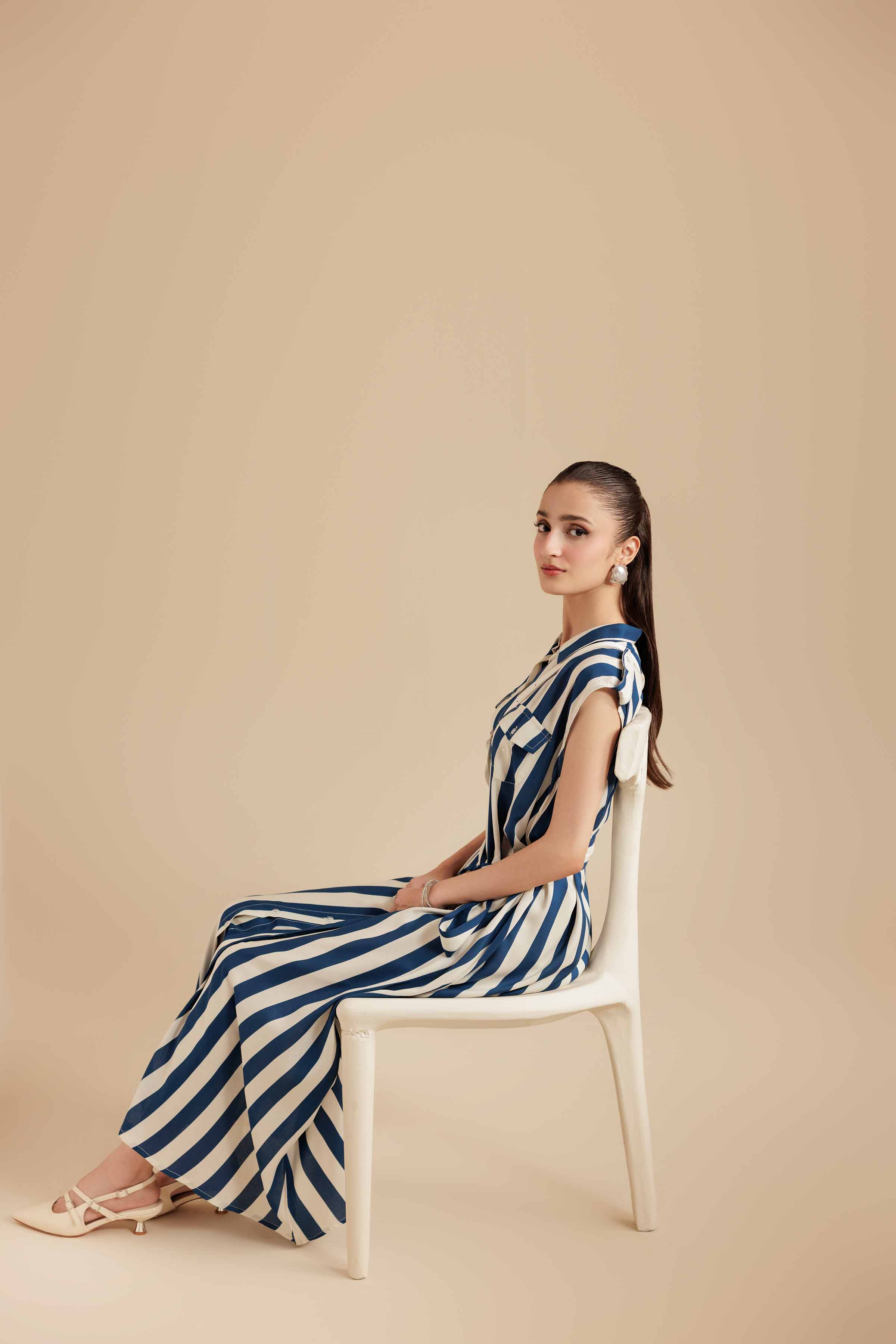 NISHATUAE - Multi Printed Lawn Ready to wear Dress