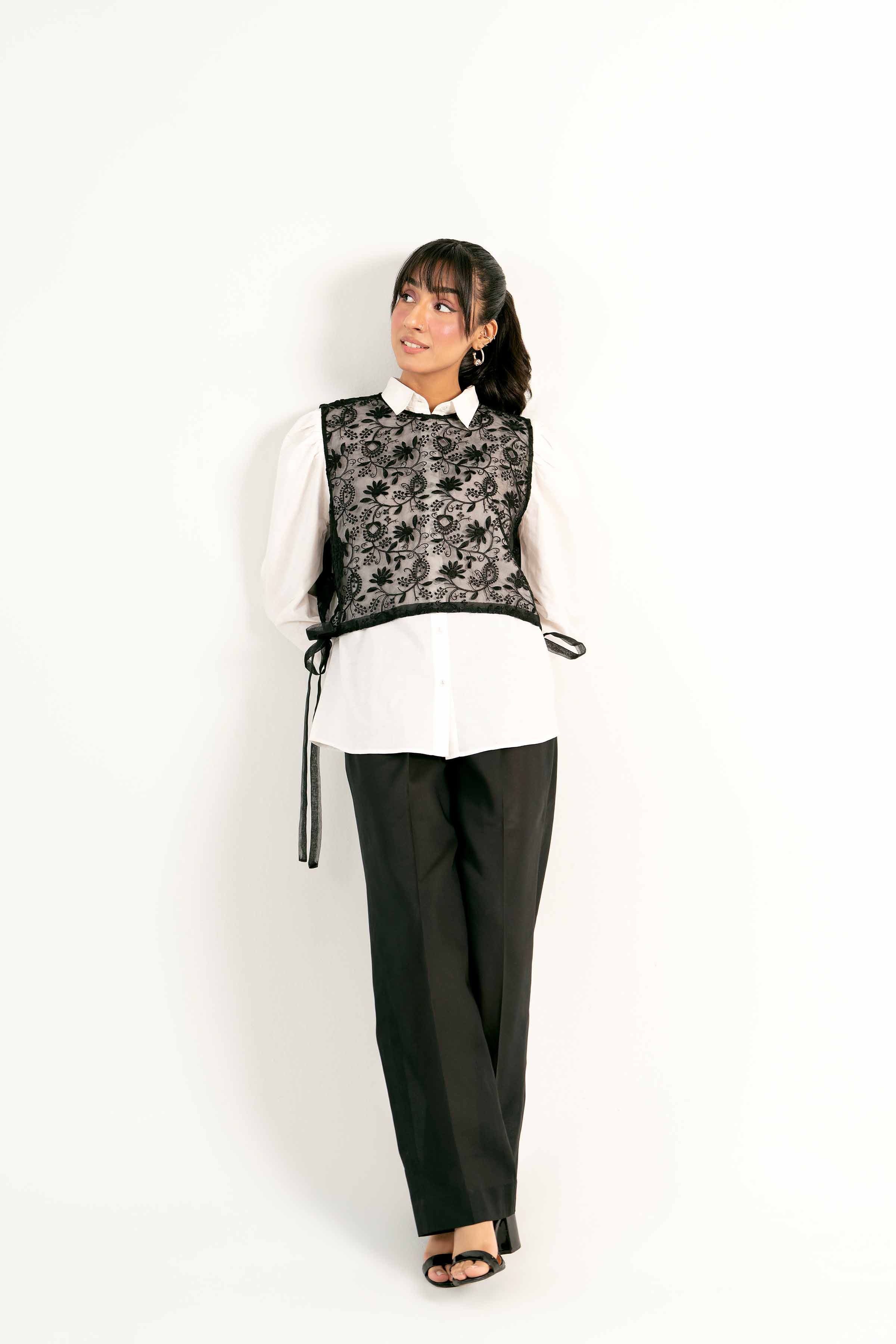 3 Piece - Embroidered Suit - AS25-18