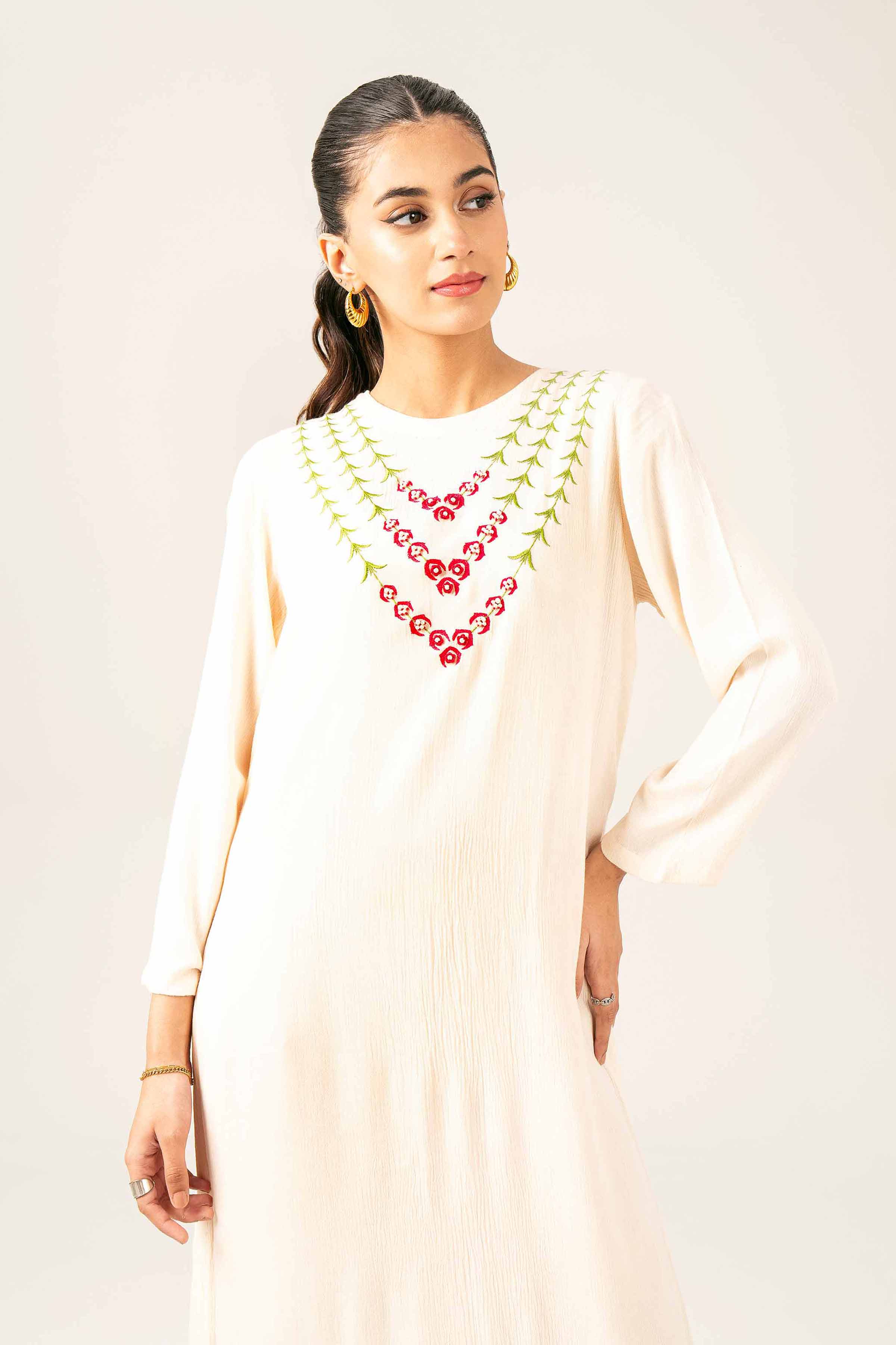 2 Piece - Embroidered Suit - AS25-31