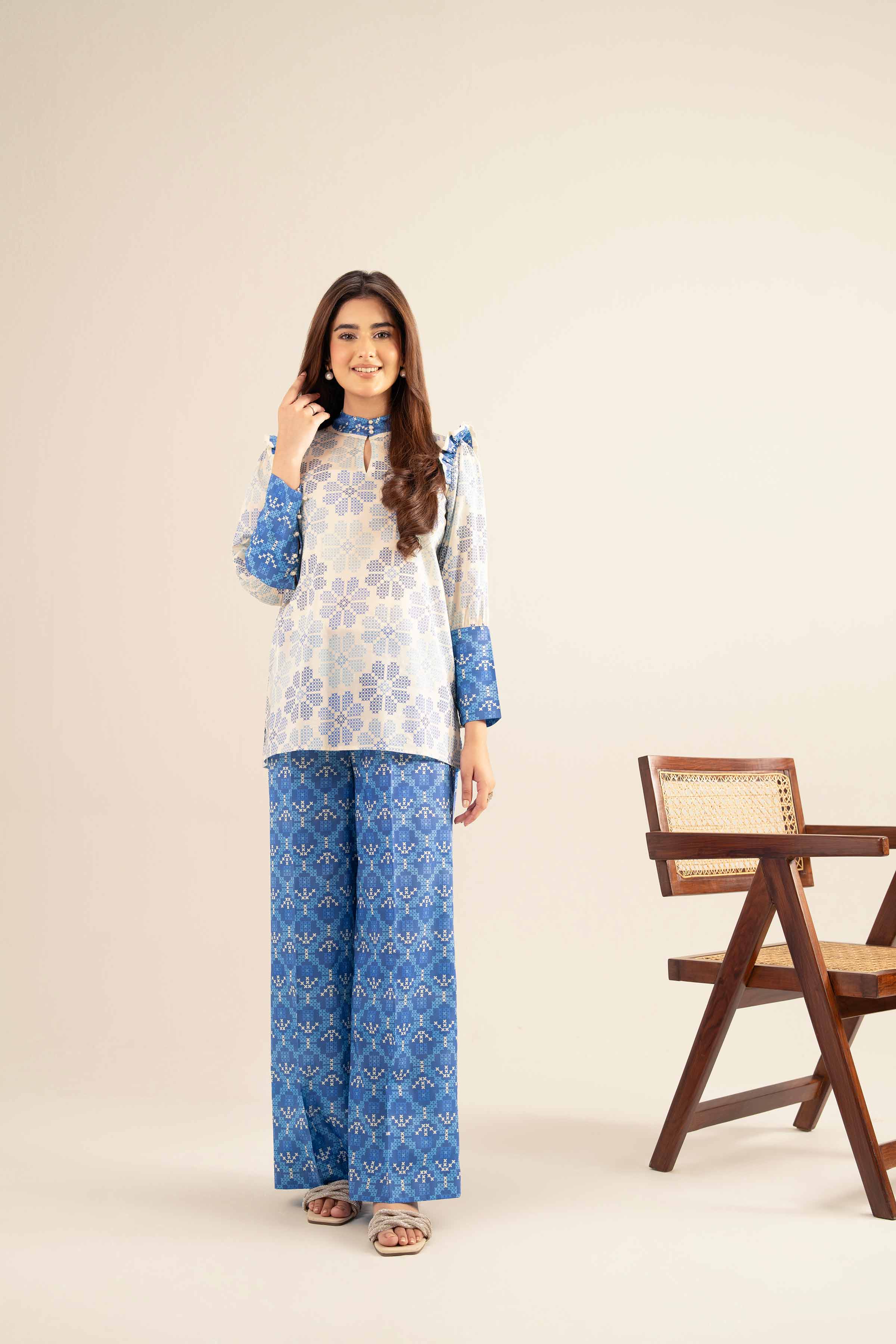 2 Piece - Printed Suit - AS25-47