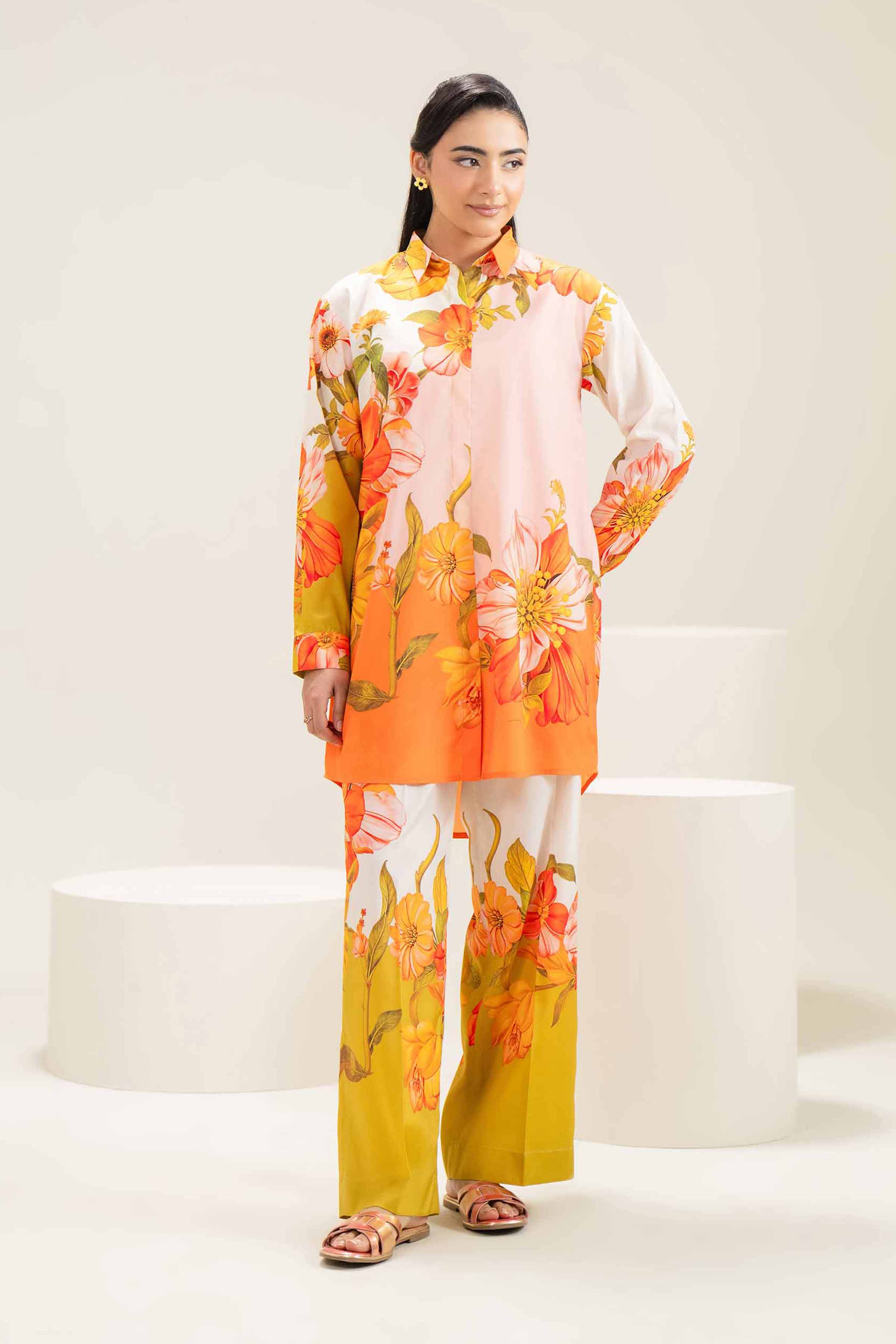 2 Piece - Printed Suit - AS25-57